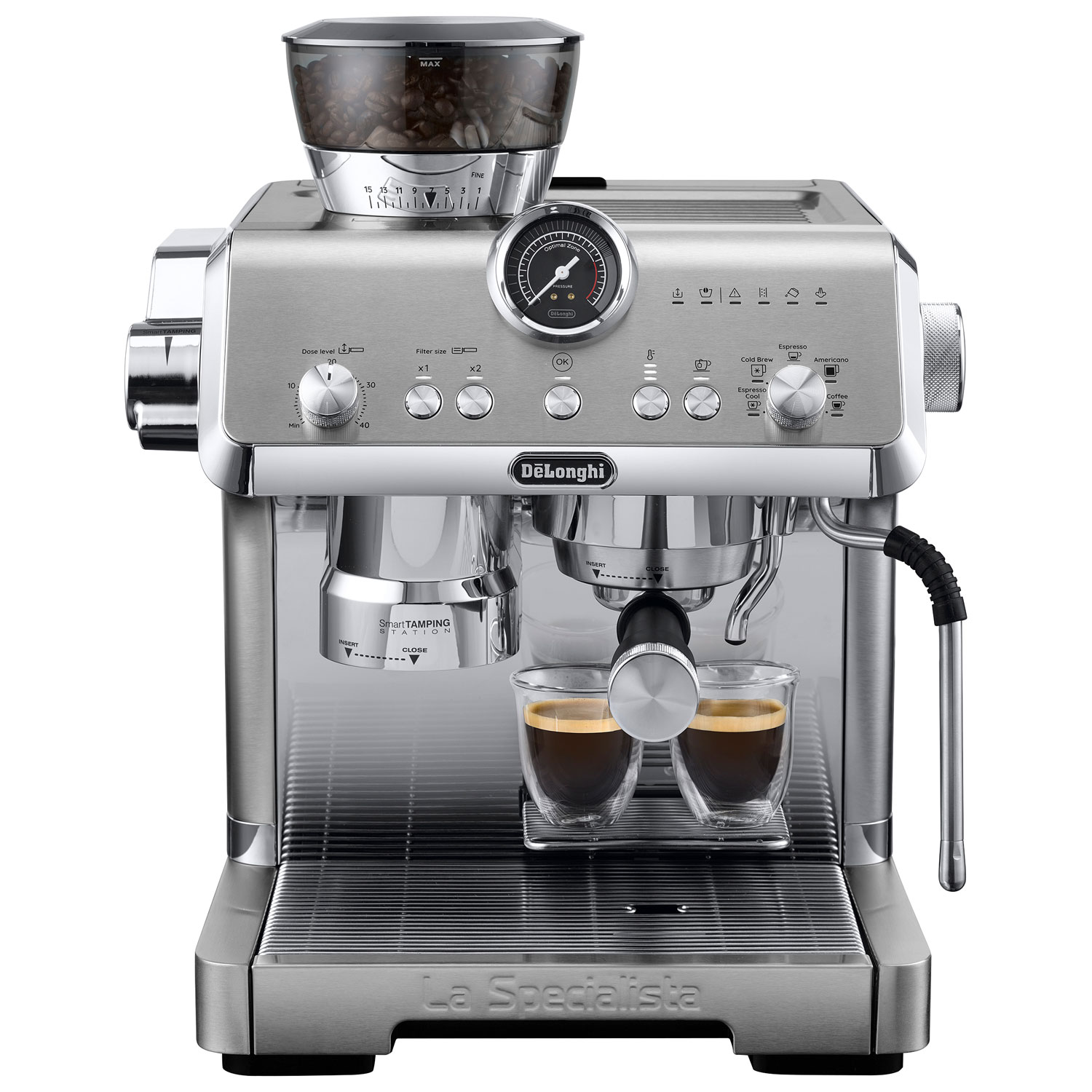 De'Longhi La Specialista Opera Espresso Machine with Cold Brew - Stainless Steel