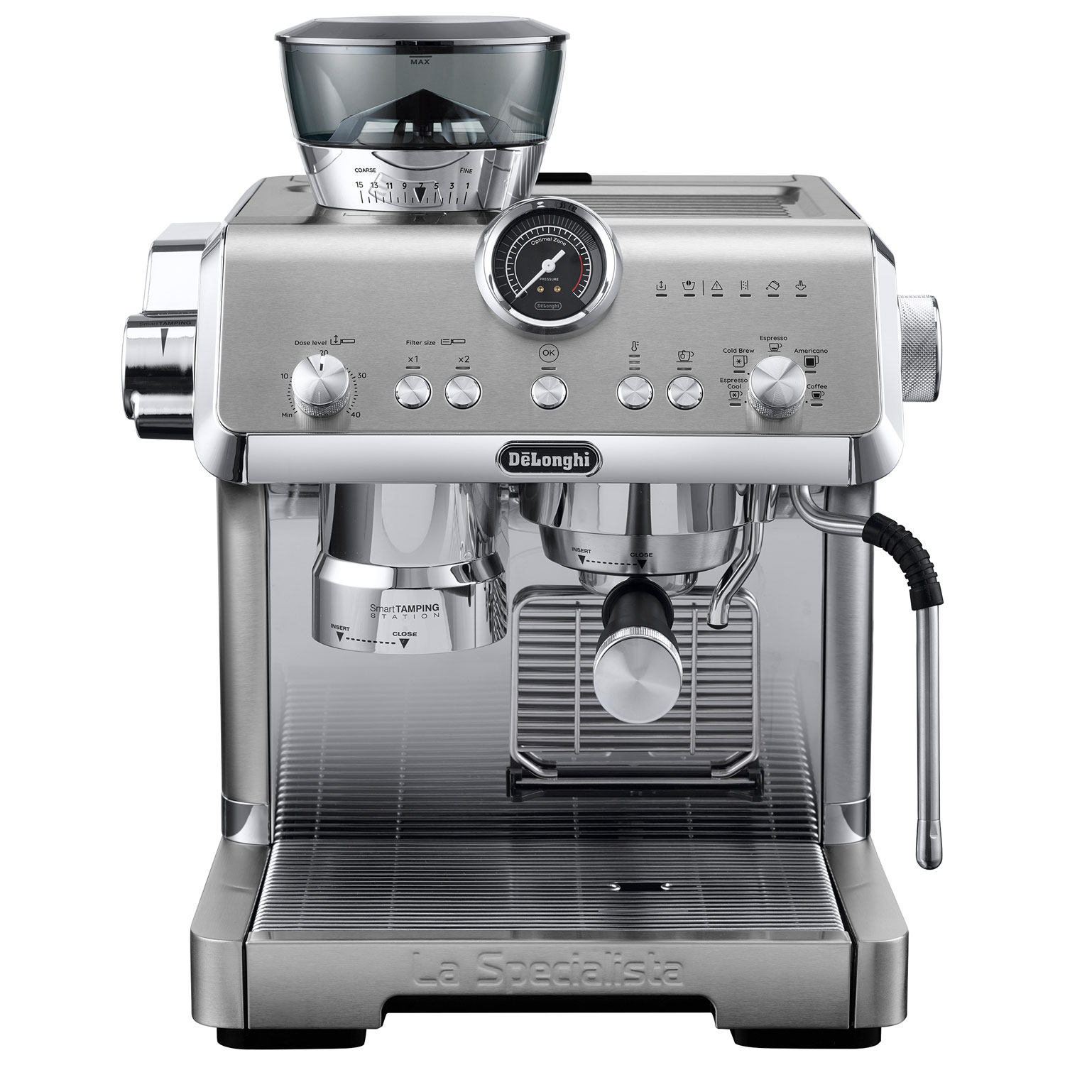 De'Longhi La Specialista Opera Espresso Machine with Cold Brew - Stainless Steel