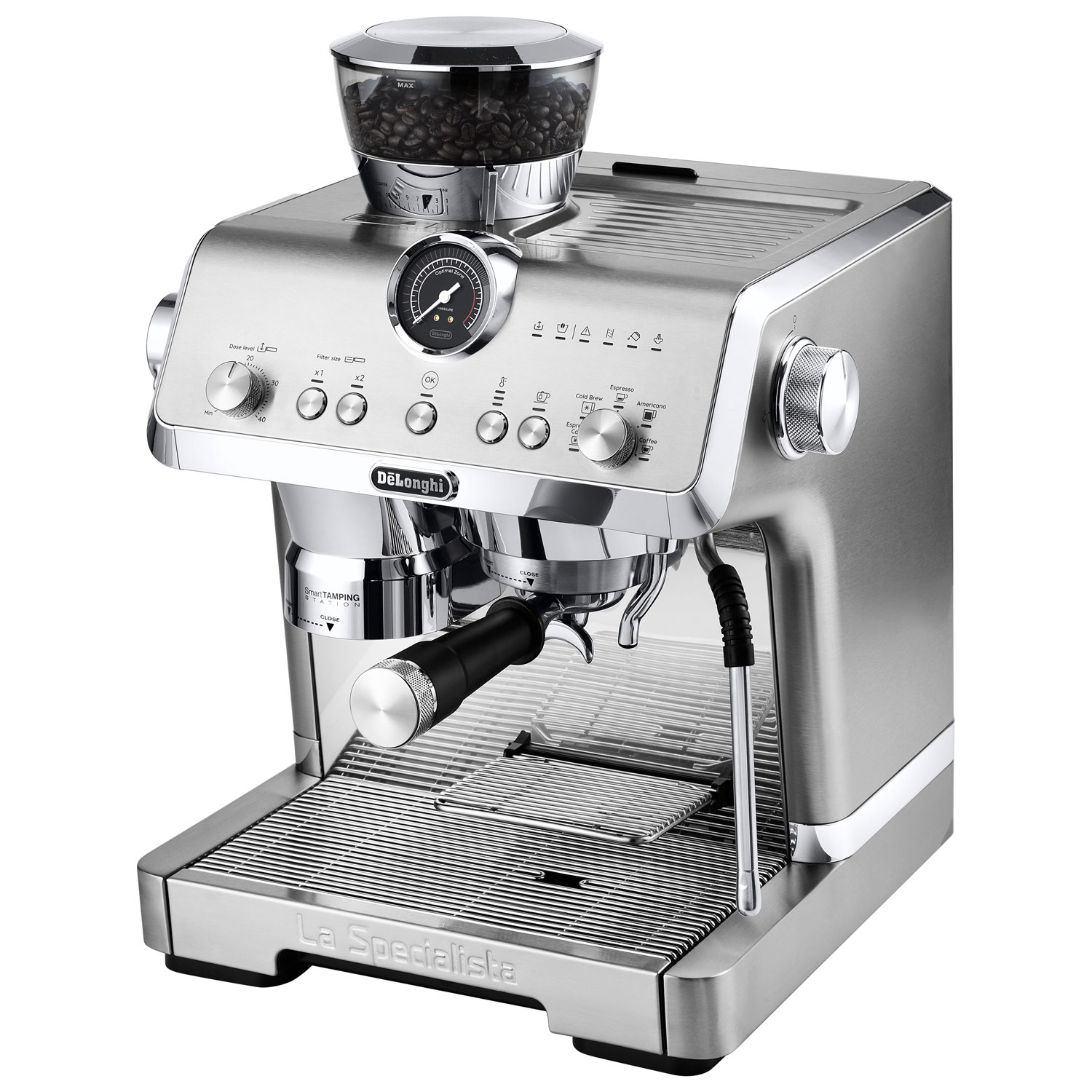 De'Longhi La Specialista Opera Espresso Machine with Cold Brew - Stainless Steel