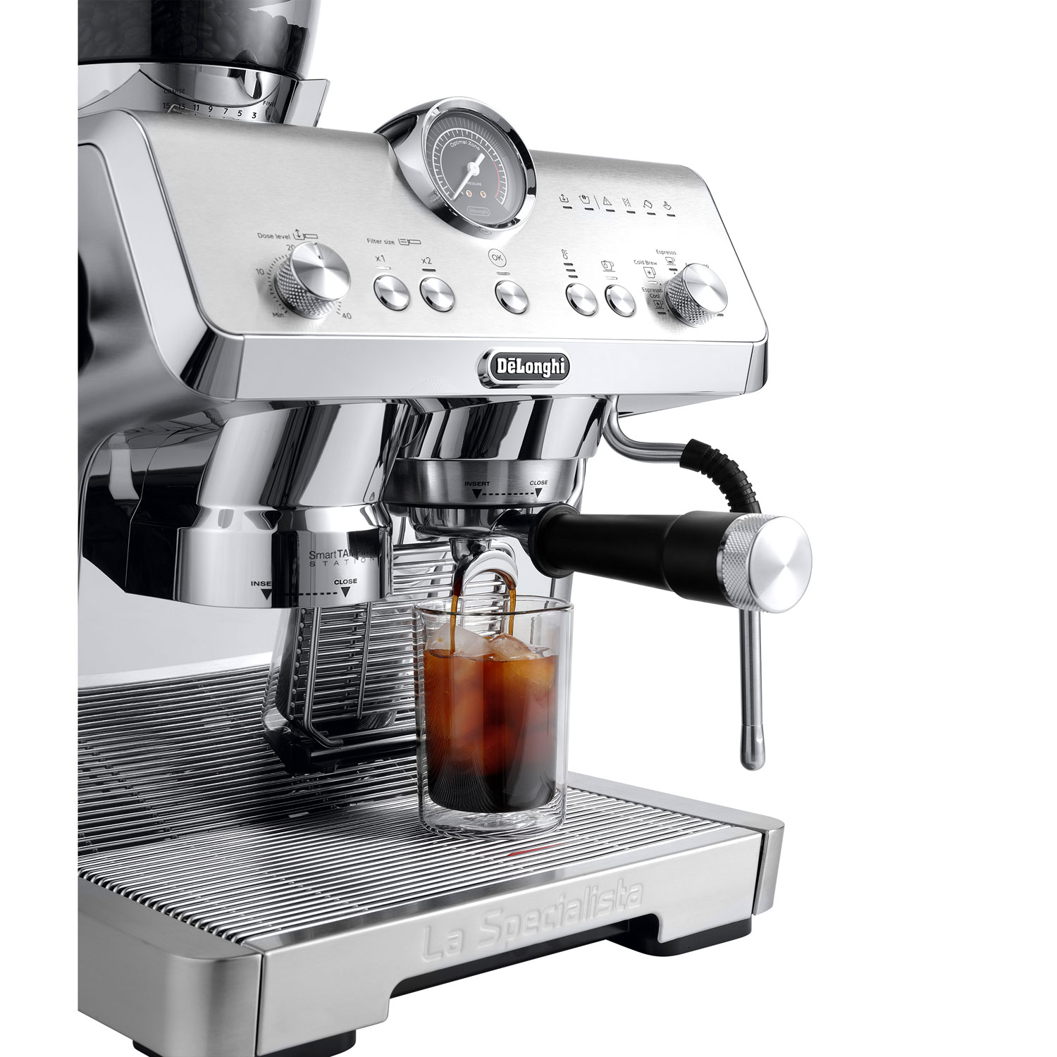 De'Longhi La Specialista Opera Espresso Machine with Cold Brew - Stainless Steel