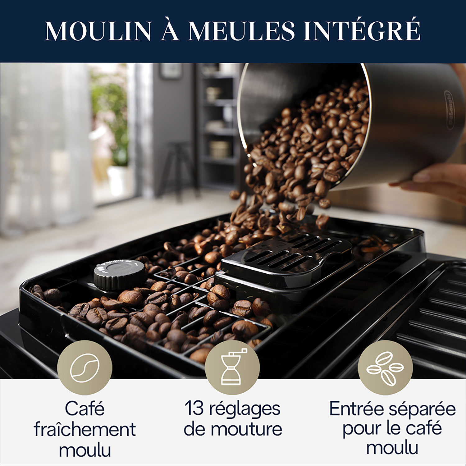 De'Longhi Magnifica Start Fully Automatic Espresso Machine - Black