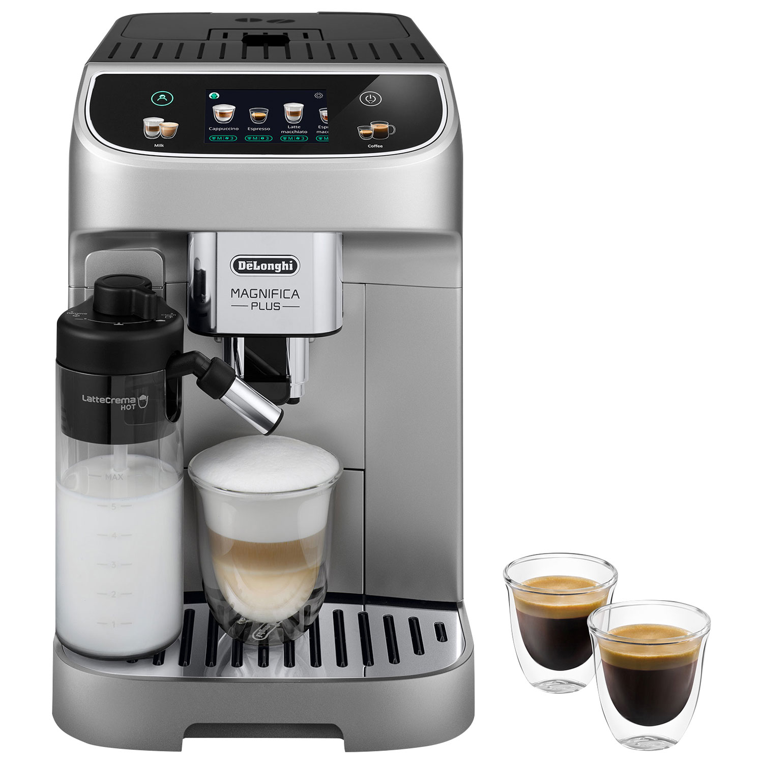 De Longhi Magnifica Plus Fully Automatic Espresso Machine Stainless Steel Best Buy Canada