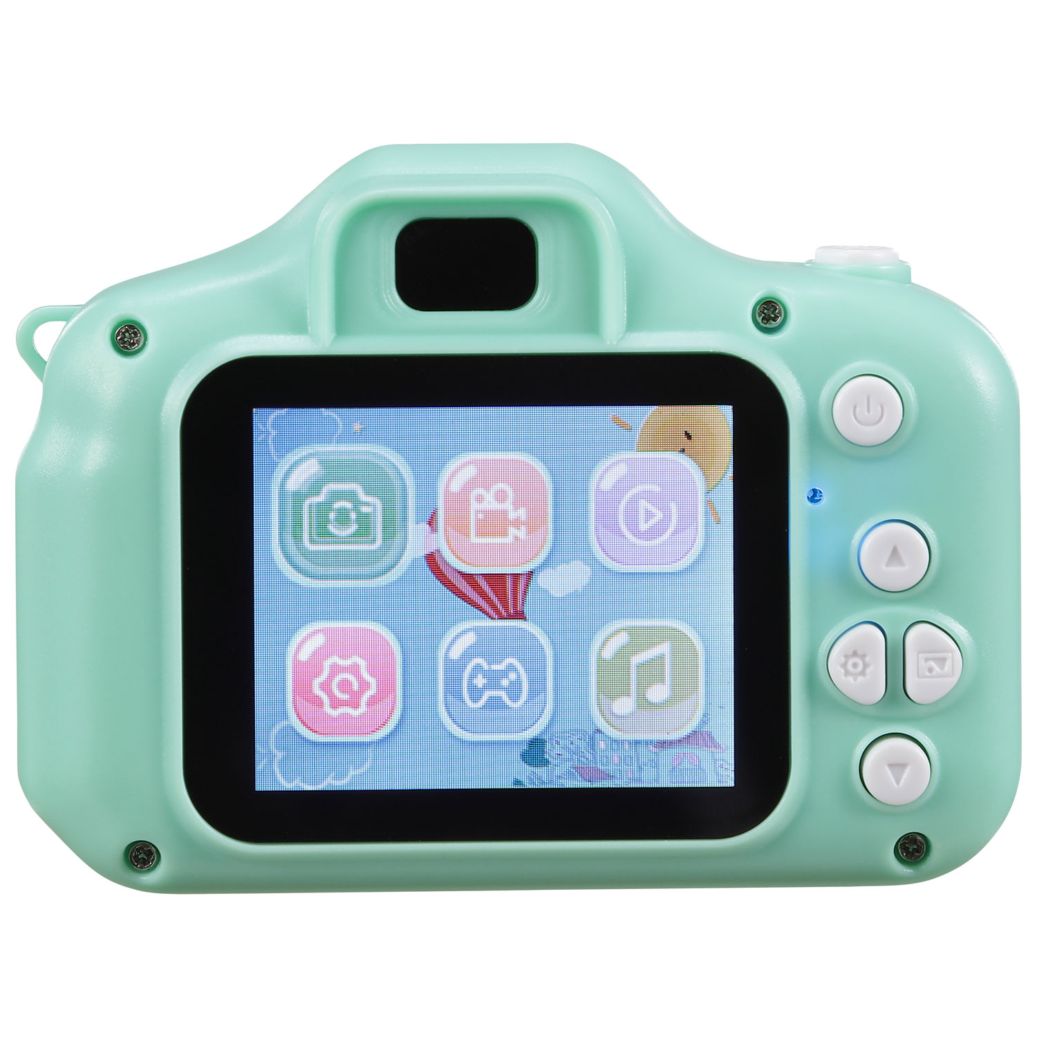 Vivitar Kidstech Kidzcam 3MP 4x Optical Zoom Digital Camera - Teal - Only at Best Buy