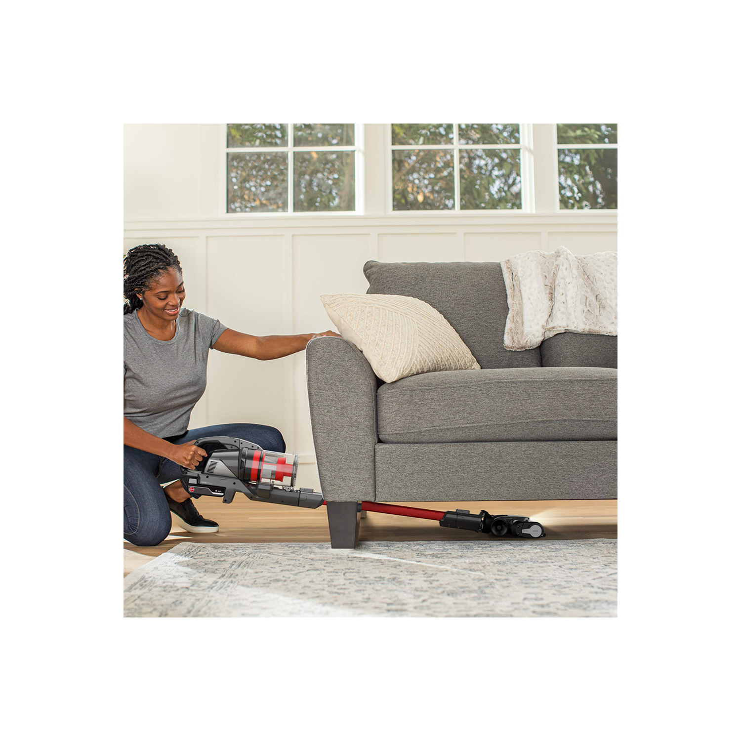 Refurbished Excellent-Hoover BH53640VCD ONEPWR Emerge Jumpstart Cordless Stick Vacuum