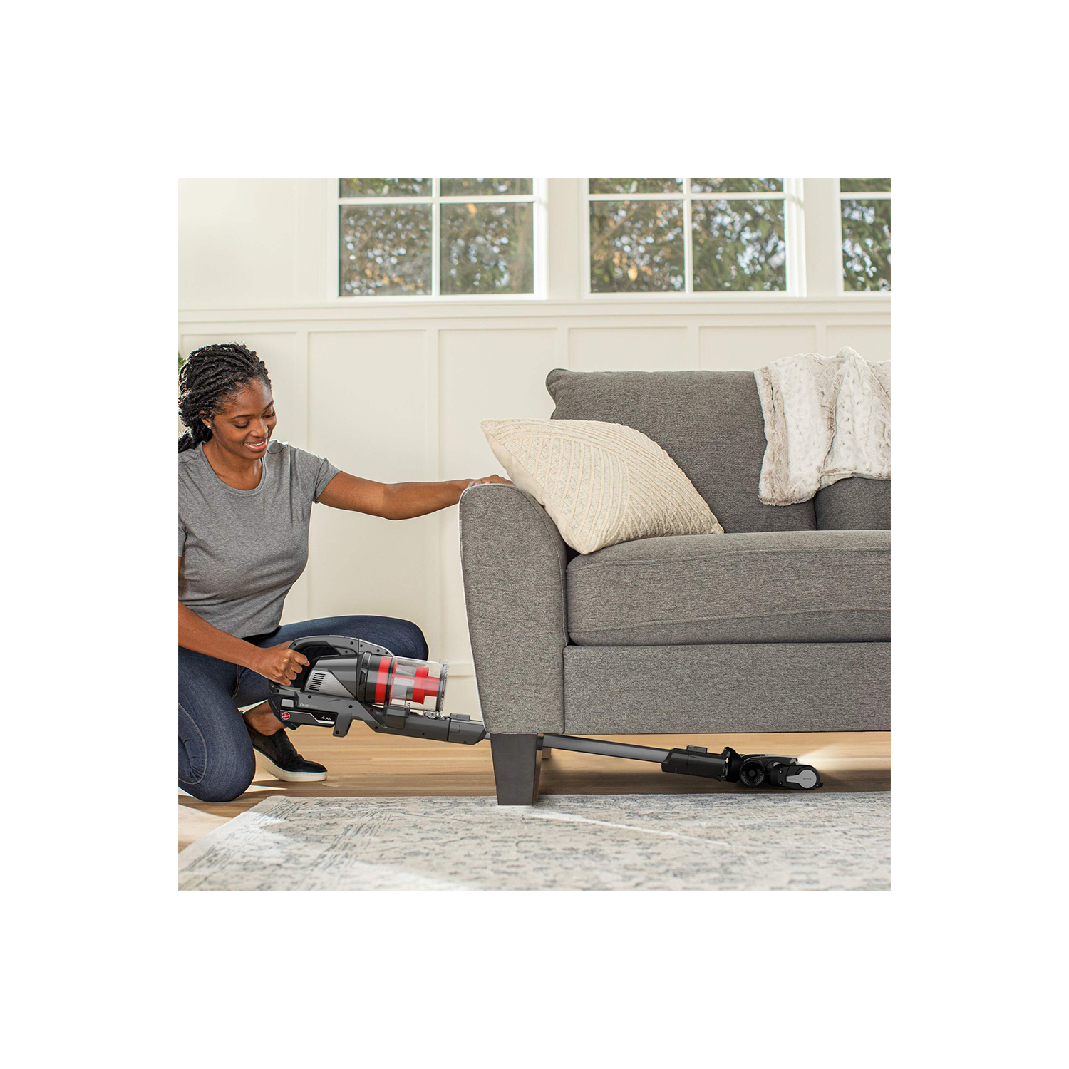 Refurbished Excellent-Hoover BH53641VDE ONEPWR Emerge Jumpstart Cordless Stick Vacuum