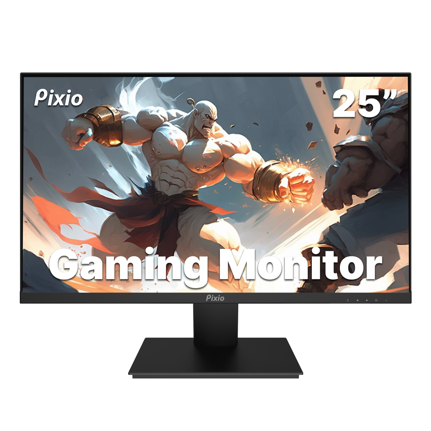 Pixio PX259 Prime 25 inch 280Hz (144Hz Supported) Refresh Rate FHD 1080p Resolution Fast Nano IPS Panel 1ms GTG Response Time Gaming Monitor with AMD FreeSync Premium