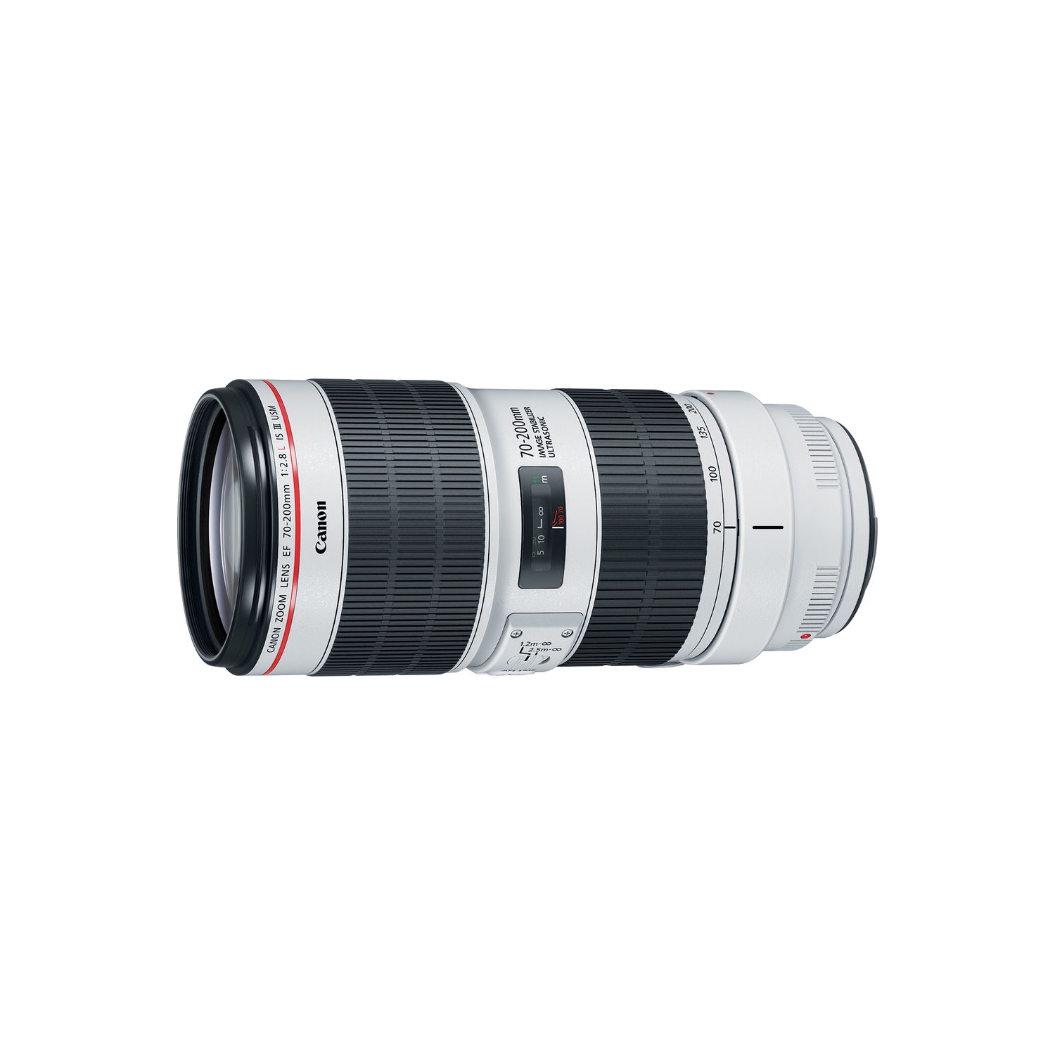 Canon EF 70-200mm f/2.8L USM Telephoto Zoom Lens 2569A004 - 7PC Accessory Bundle