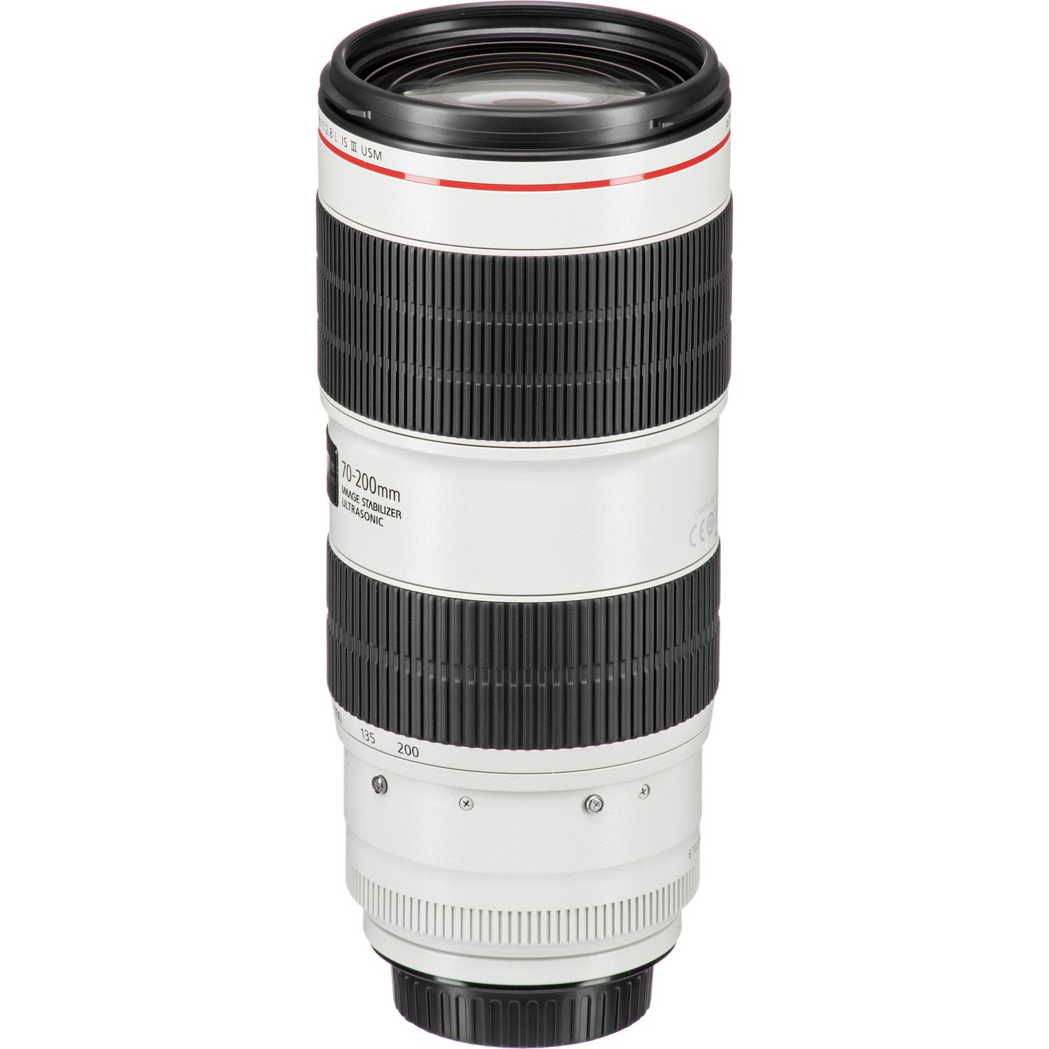 Canon EF 70-200mm f/2.8L USM Telephoto Zoom Lens 2569A004 - 7PC Accessory Bundle