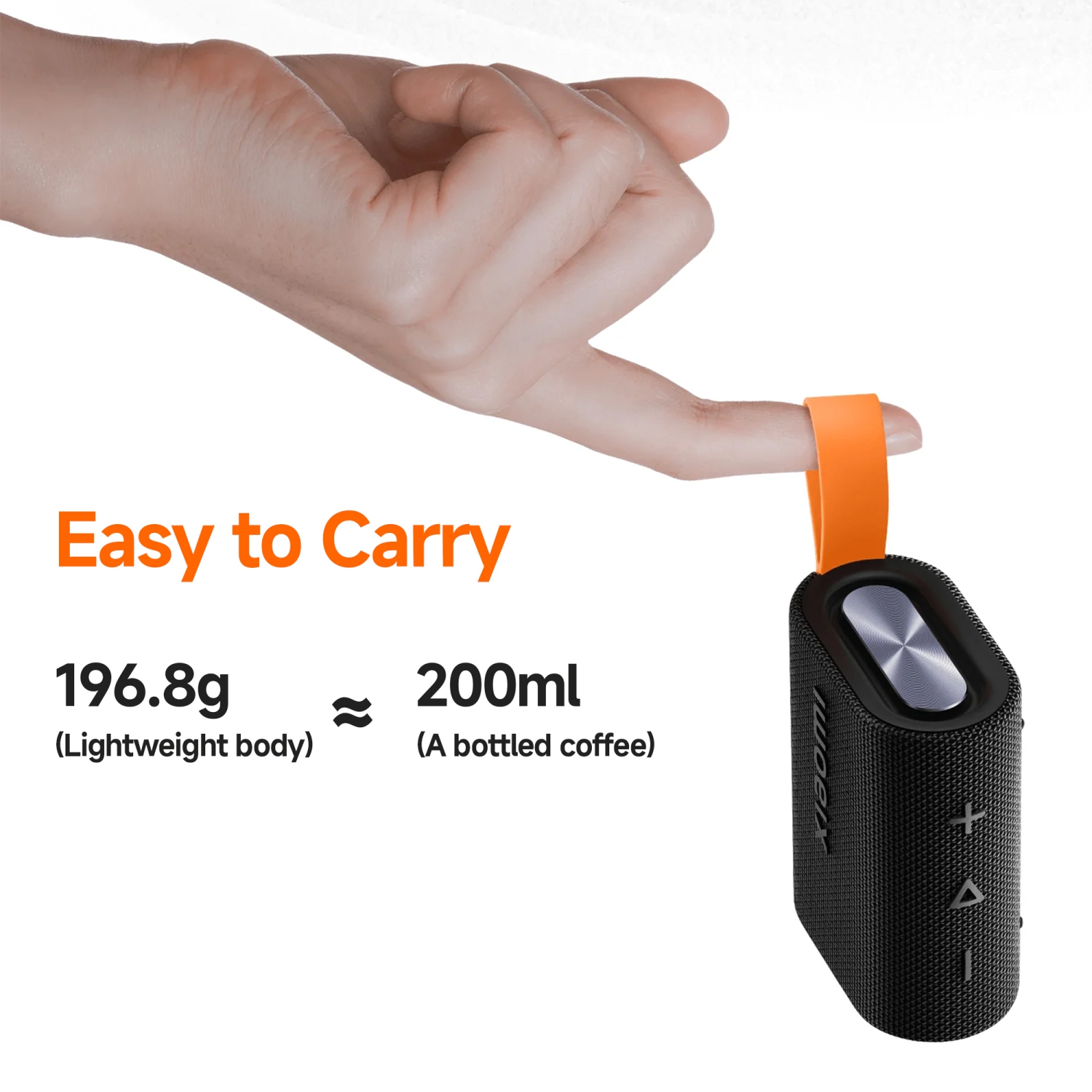 Petit haut-parleur portatif sans fil Xiaomi, mini format de poche de voyage extérieur, étanche, 5 W sortie audio stéréo Bluetooth 5,4 avec