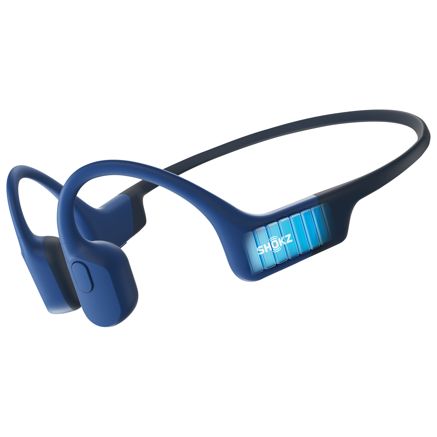 Écouteurs oreilles libres Bluetooth USB-C OpenRun de Shokz - Bleu