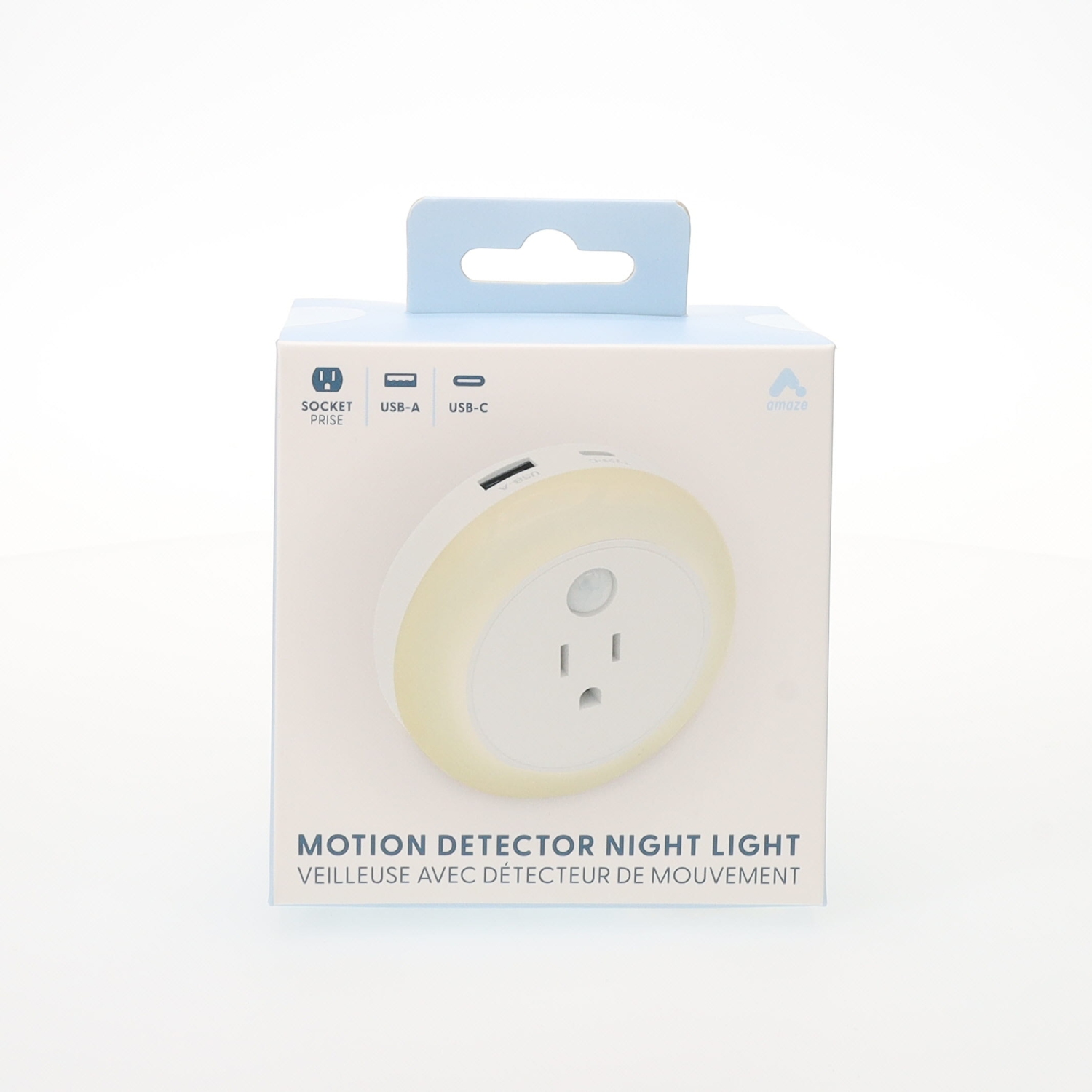 Amaze Extension Port Motion Detection Night Light