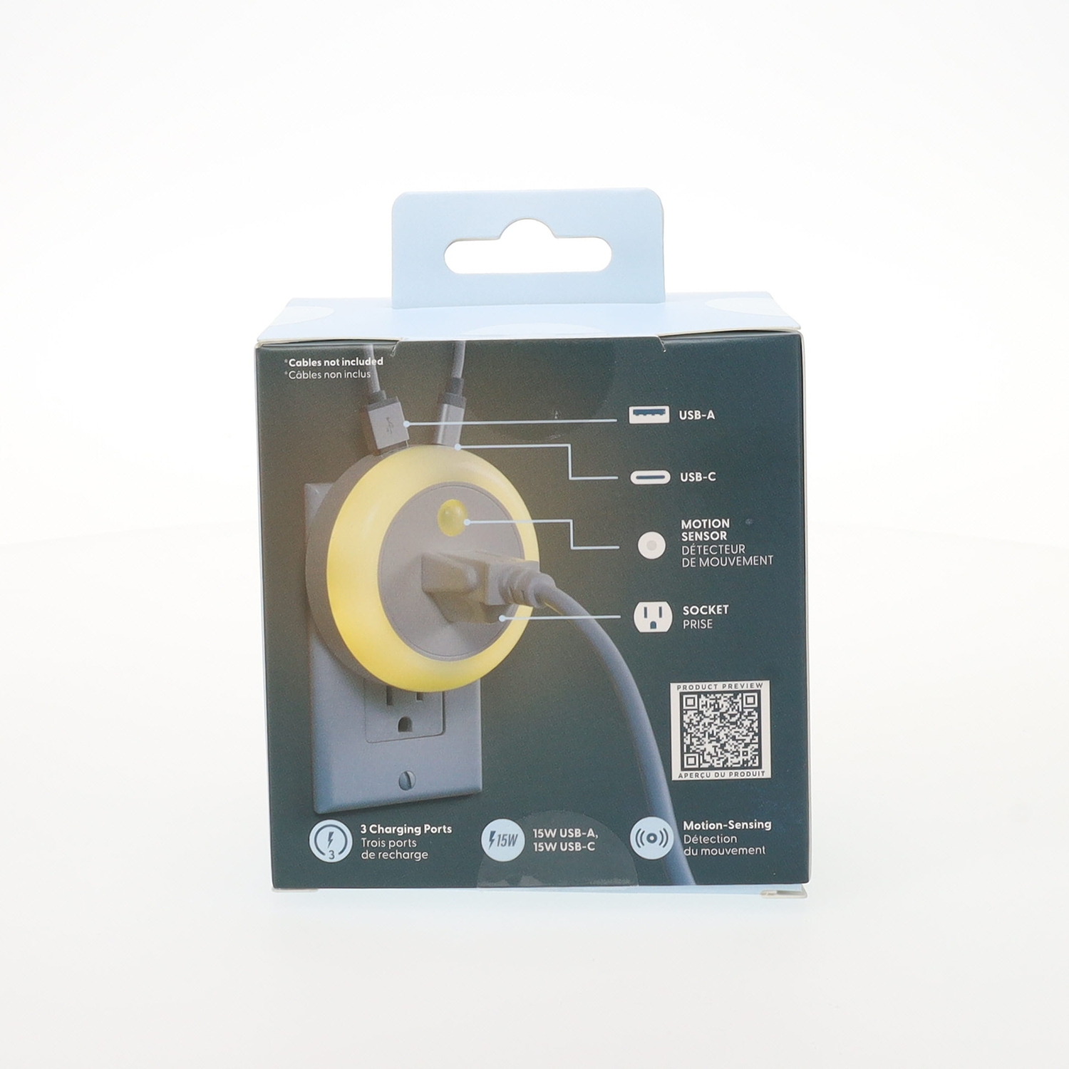 Amaze Extension Port Motion Detection Night Light