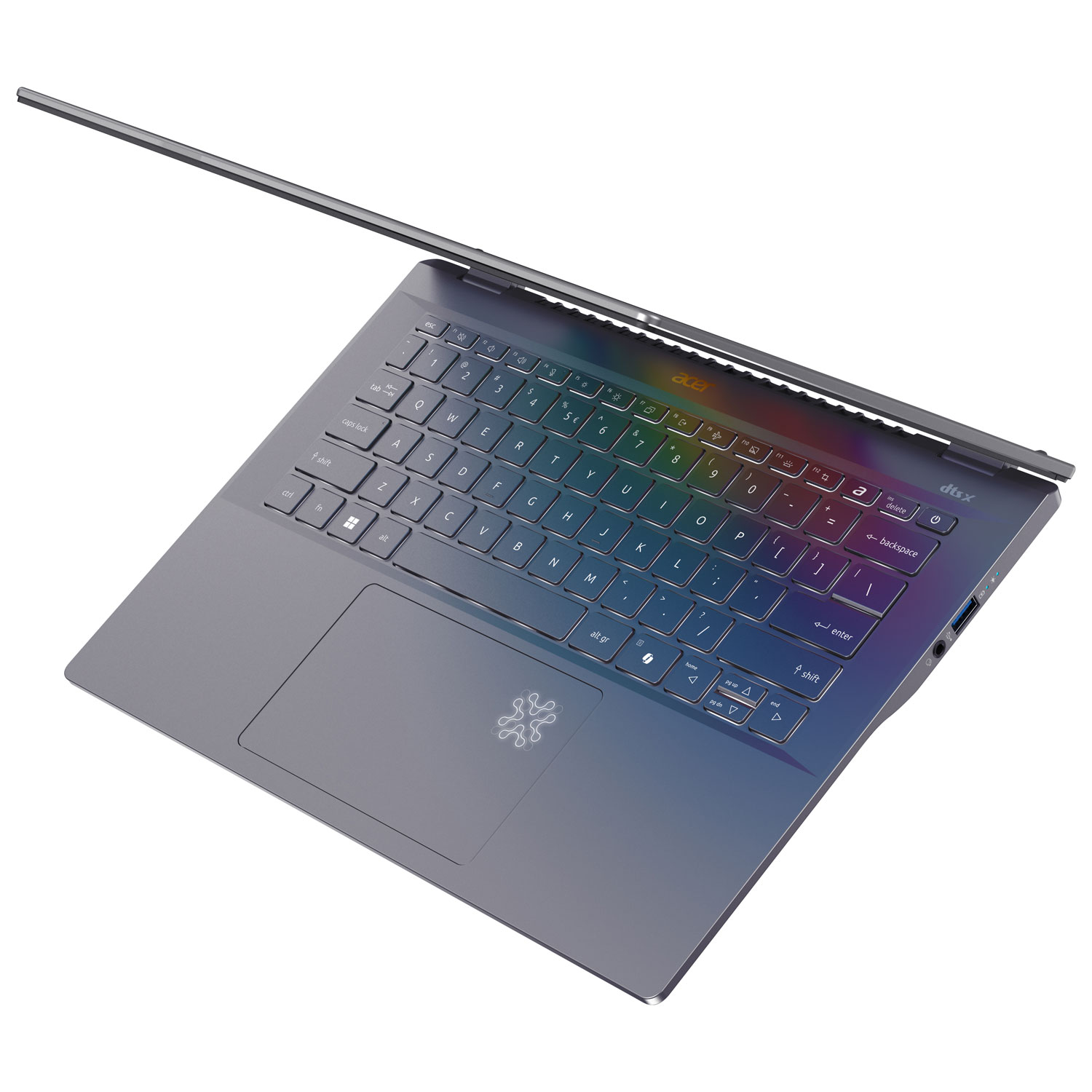 Acer Swift 14 14.5" Touchscreen Copilot+ PC Laptop - Steel Grey - En