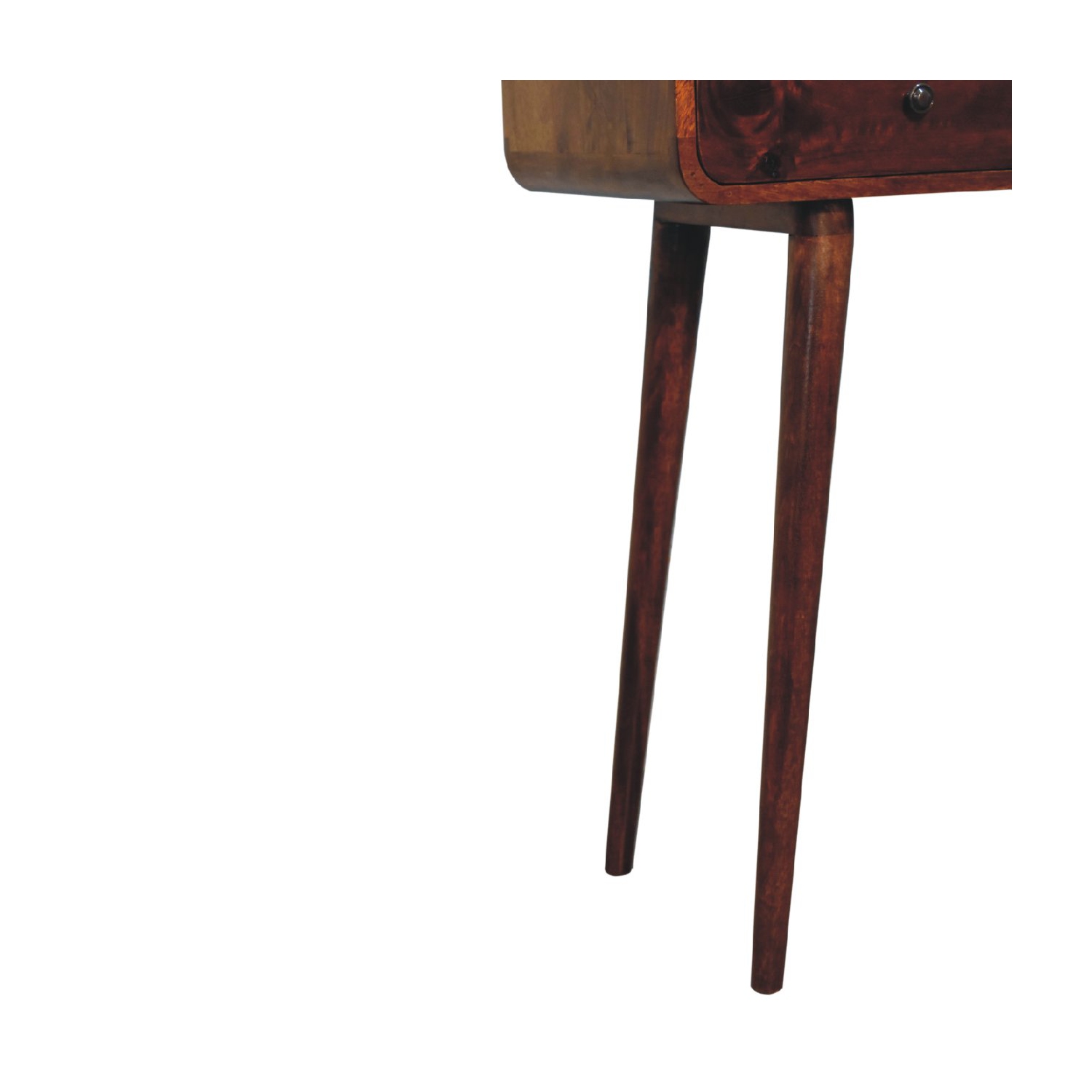 Artisan Furniture Artisan Furniture Chestnut Curved Solid Wood 2 Drawer Hallway Table