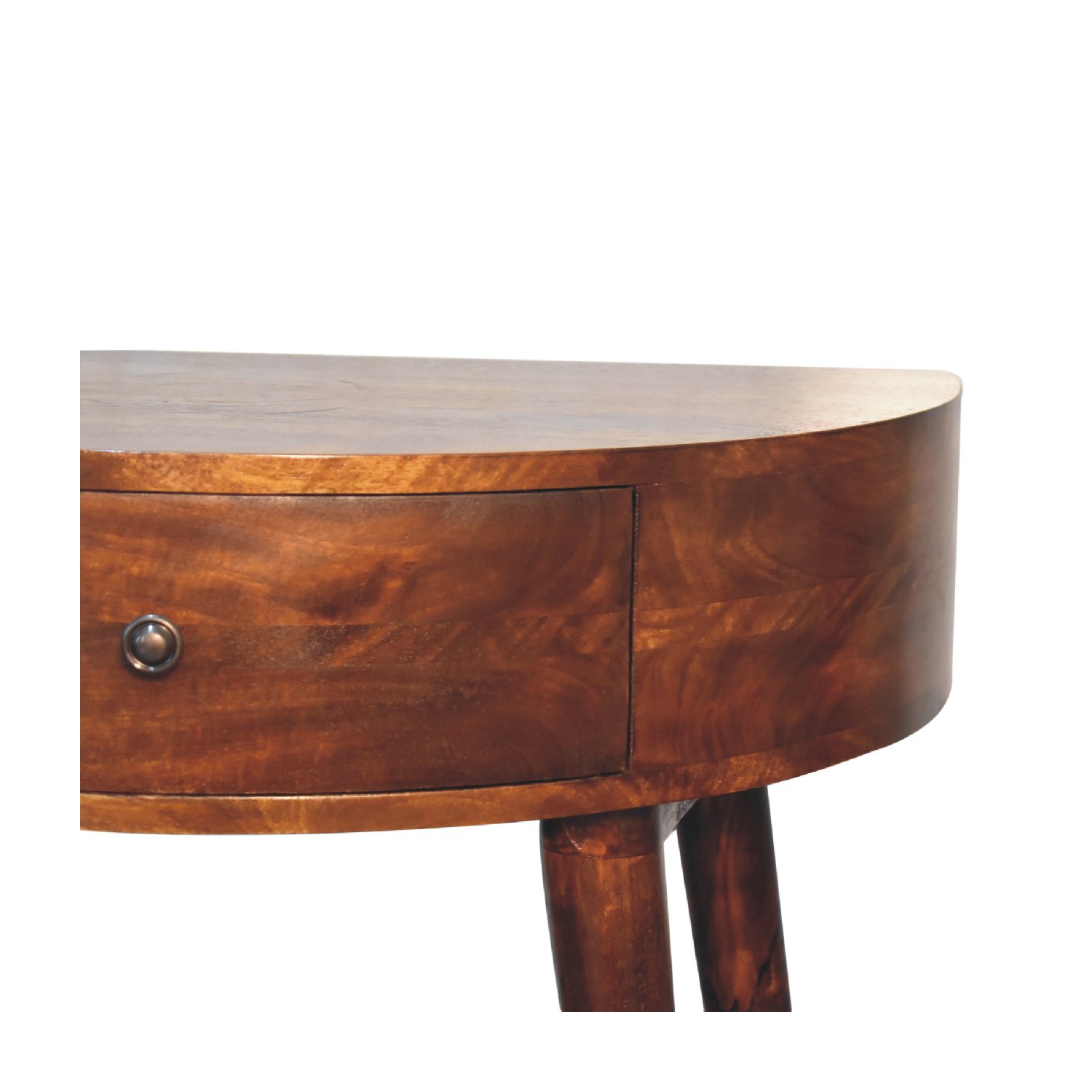 Artisan Furniture Solid Wood Odyssey Console Table In chestnut finish