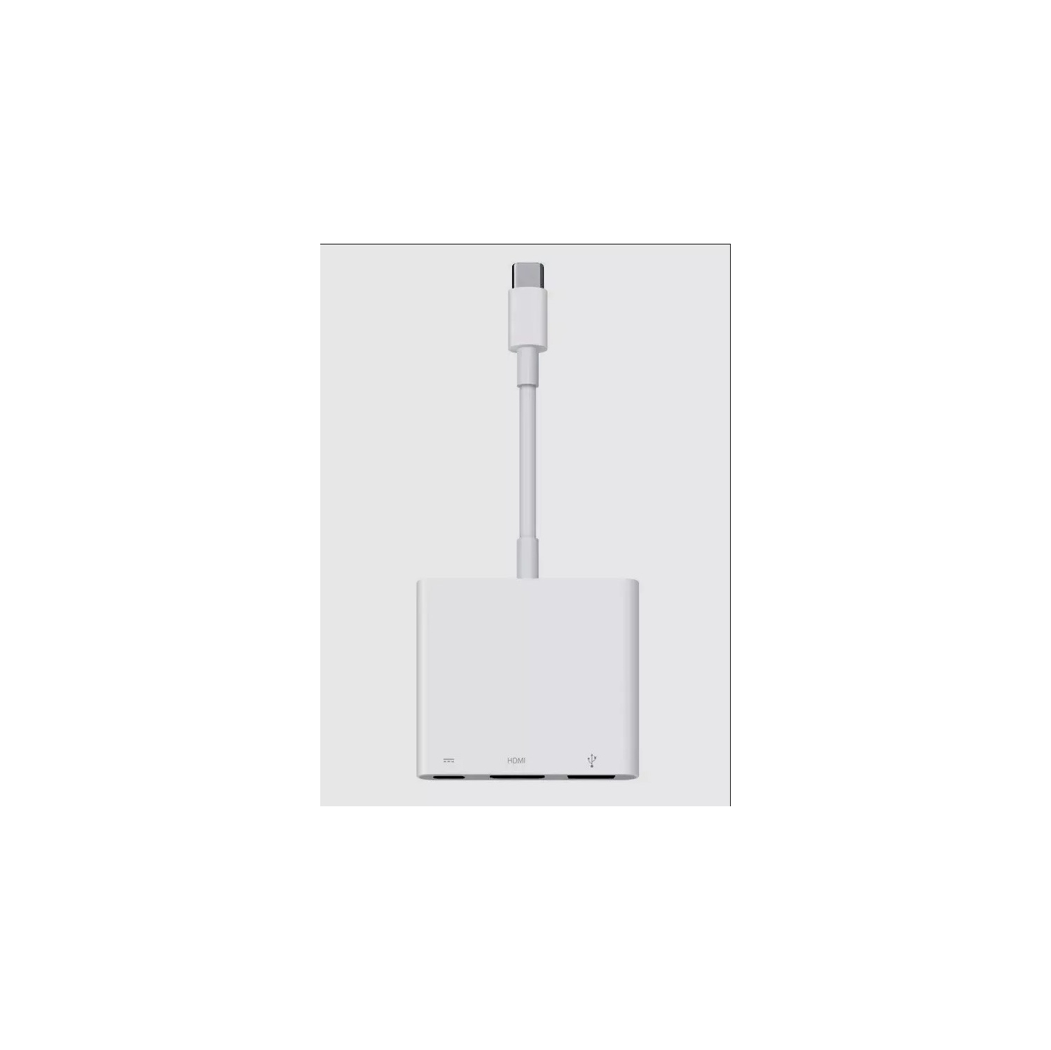 Boîte ouverte - Adaptateur multiport audio-vidéo numérique USB-C d'Apple/HDMI/USB/USB-C.