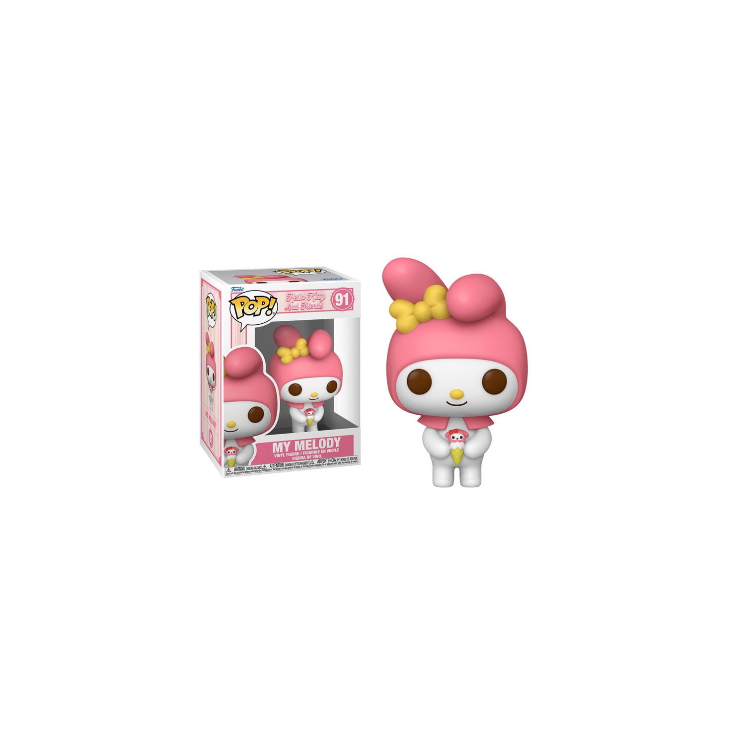 Funko Pop! Sanrio Hello Kitty and Friends Vinyl Figure My Melody #91