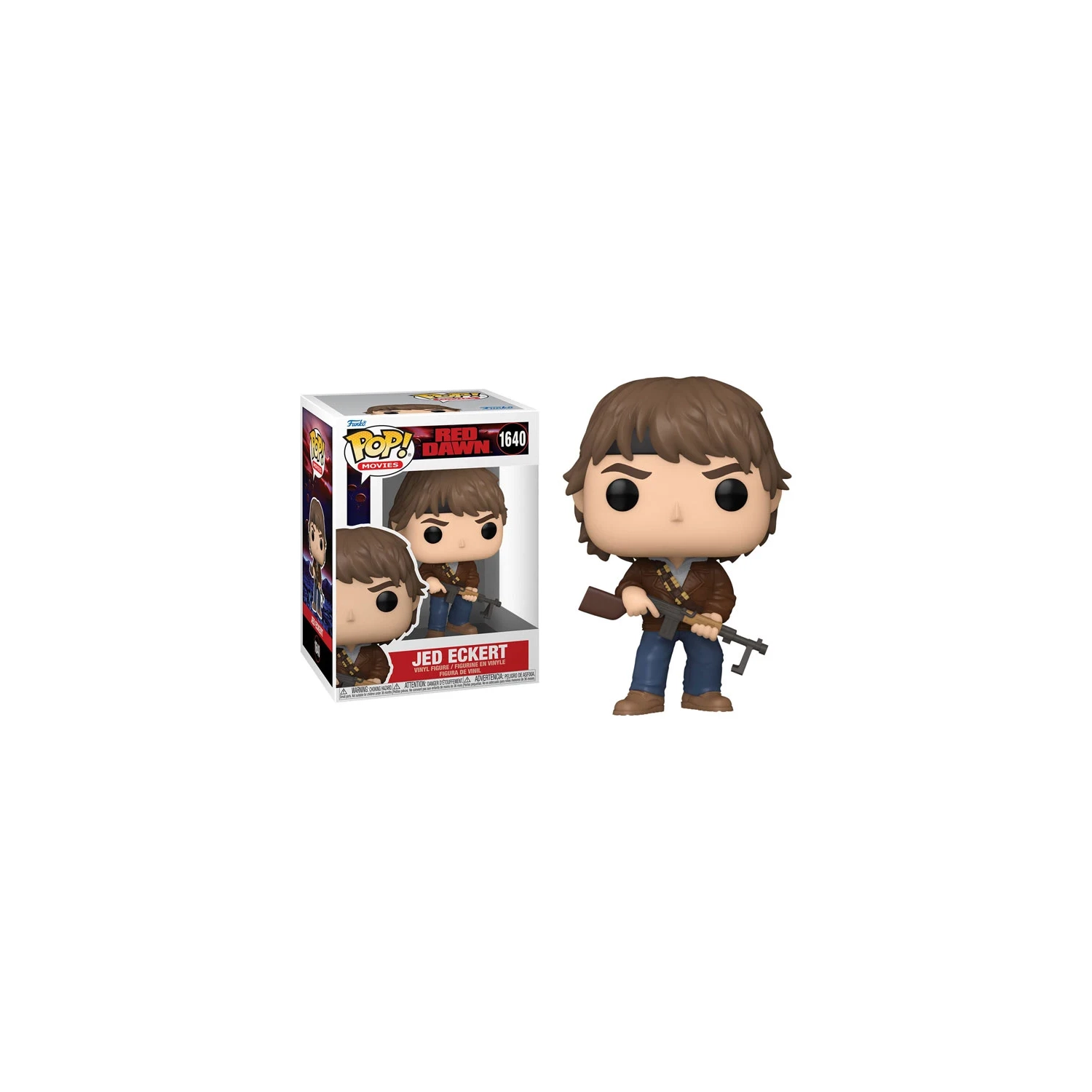 Funko Pop! Movies Red Dawn Vinyl Figure Jed Eckert #1640 Best