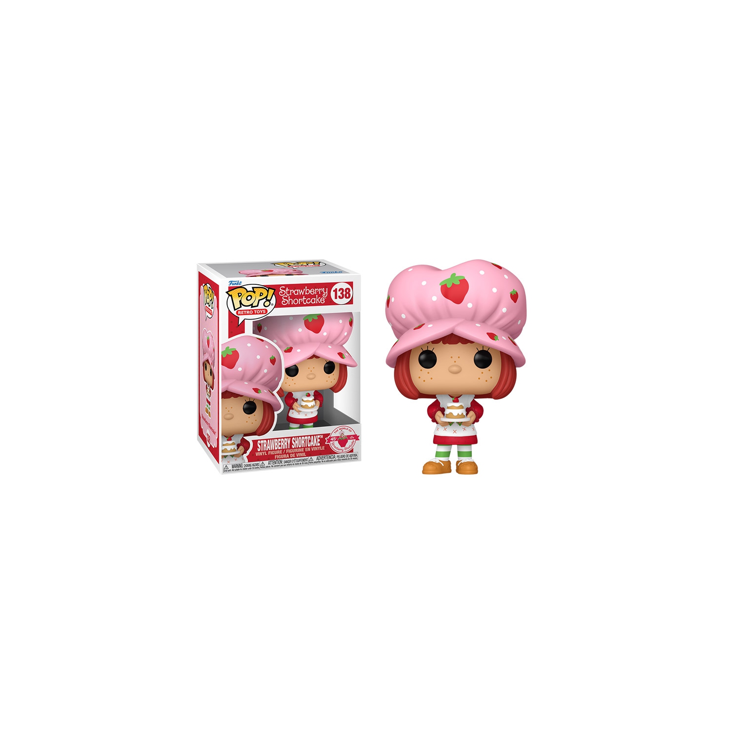 Funko Pop! Retro Toys Strawberry Shortcake Vinyl Figure Strawberry Shortcake #138