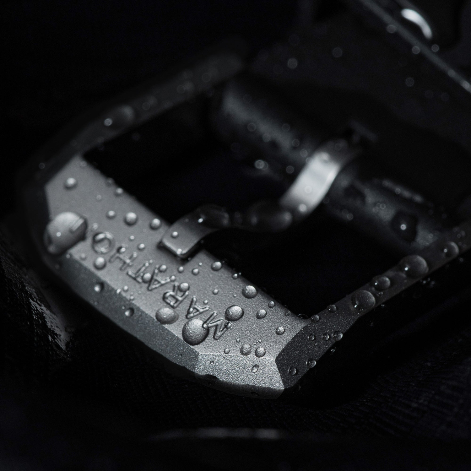 MARATHON- Steel Navigator W/Date on Black 3-Piece Rubber Strap Kit 41mm