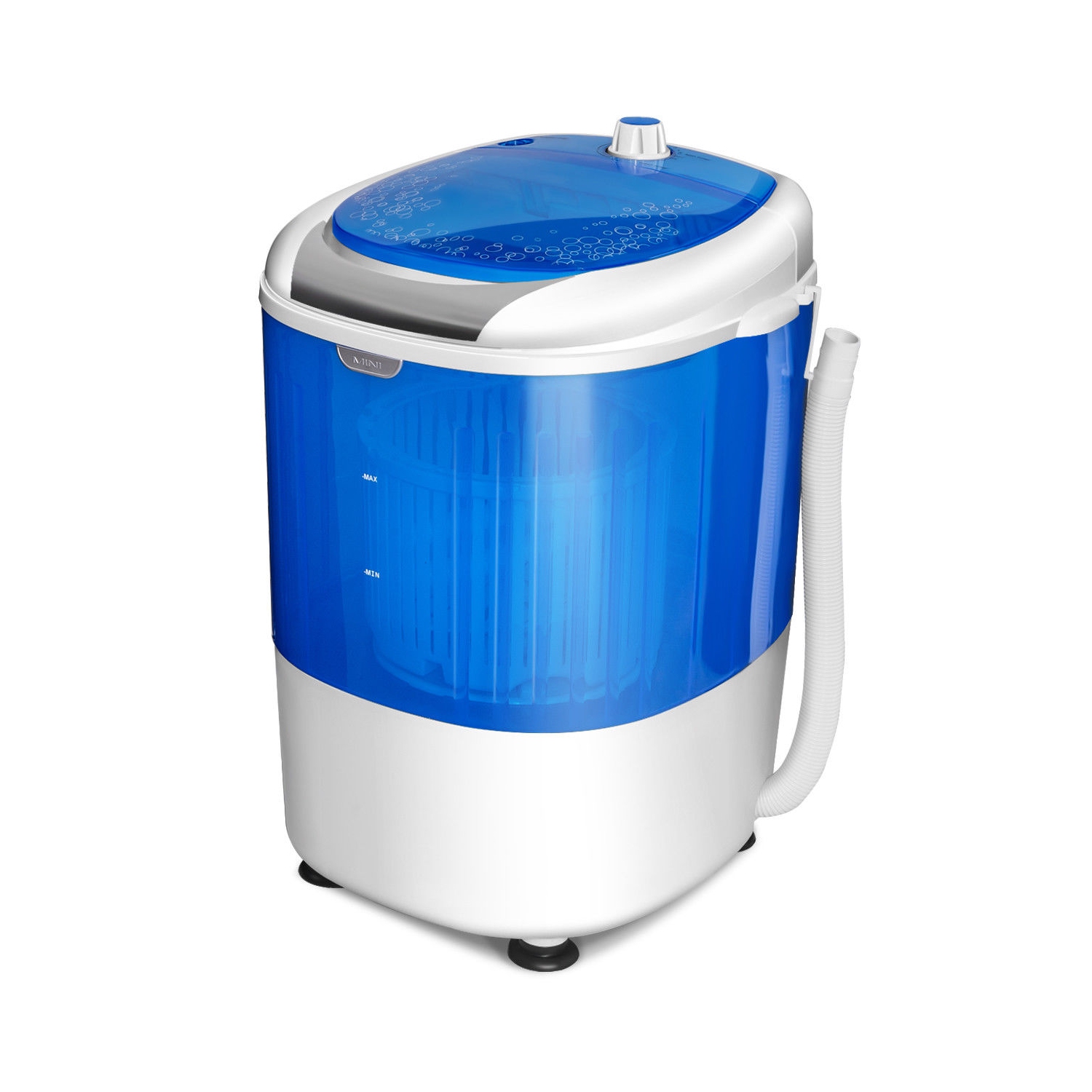 Costway Mini Washer and Spinner Combo, 5.5lbs Capacity, Semi-automatic Compact Laundry Apartment Dorm RV Portable Washing Machine