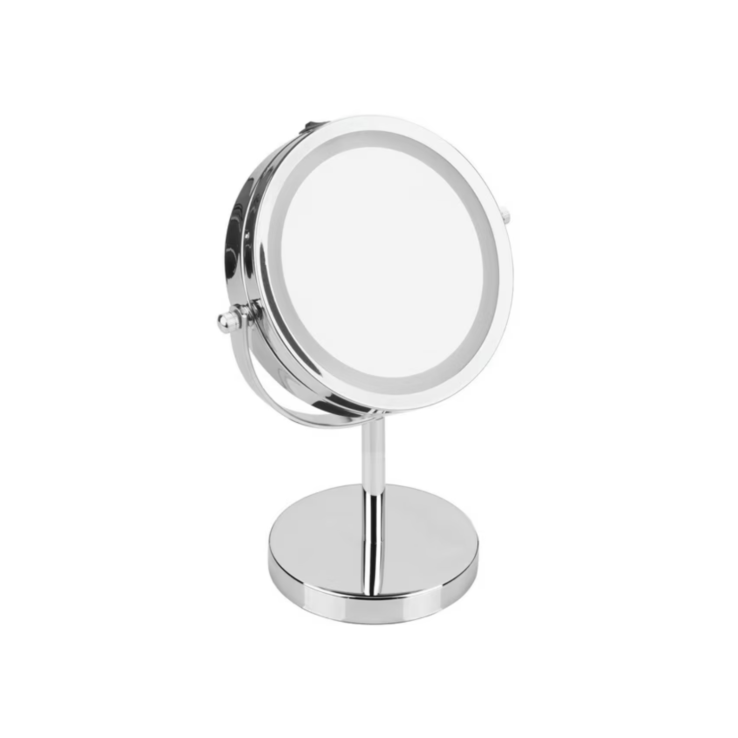 Mehiaz Lighted Vanity Mirror 10", Chrome, Make-up Mirror with integrated light