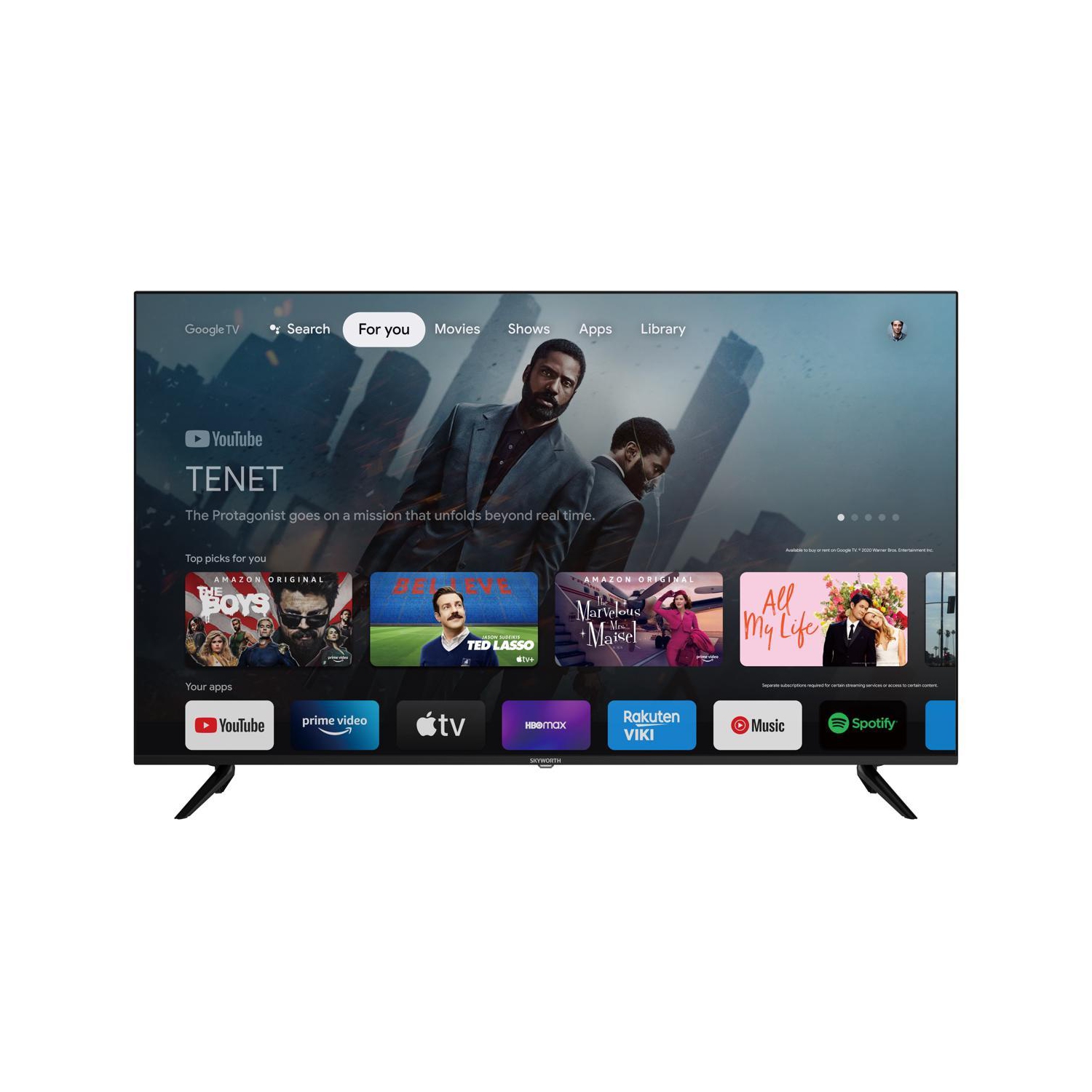 Skyworth 50" UD7300 Series 4K UHD Google Smart TV - 50UD7300