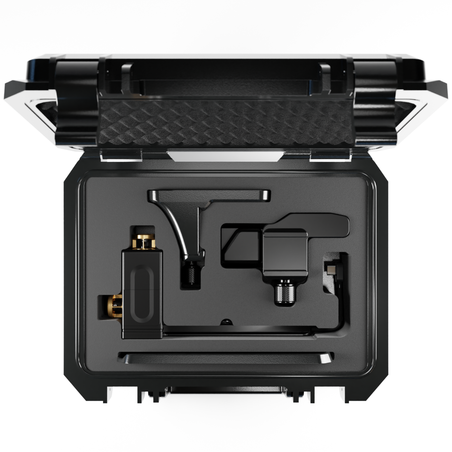 ROBBOX 360º Adjustable Cross Line Laser Level Kit for Sennses Pro, Green Beam Projection with Durable Hard Case