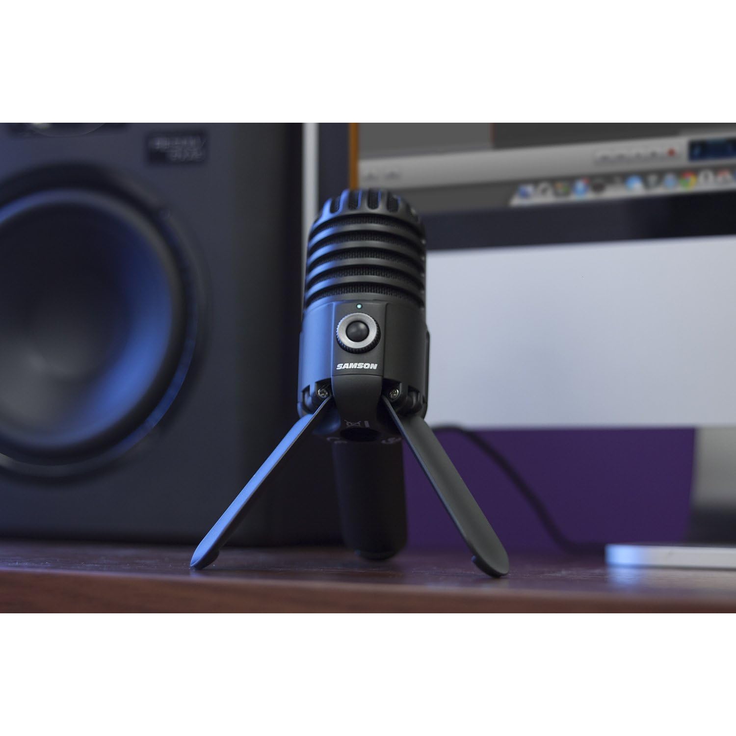 SAMSON USB Studio Condenser Microphone - Titanium Black