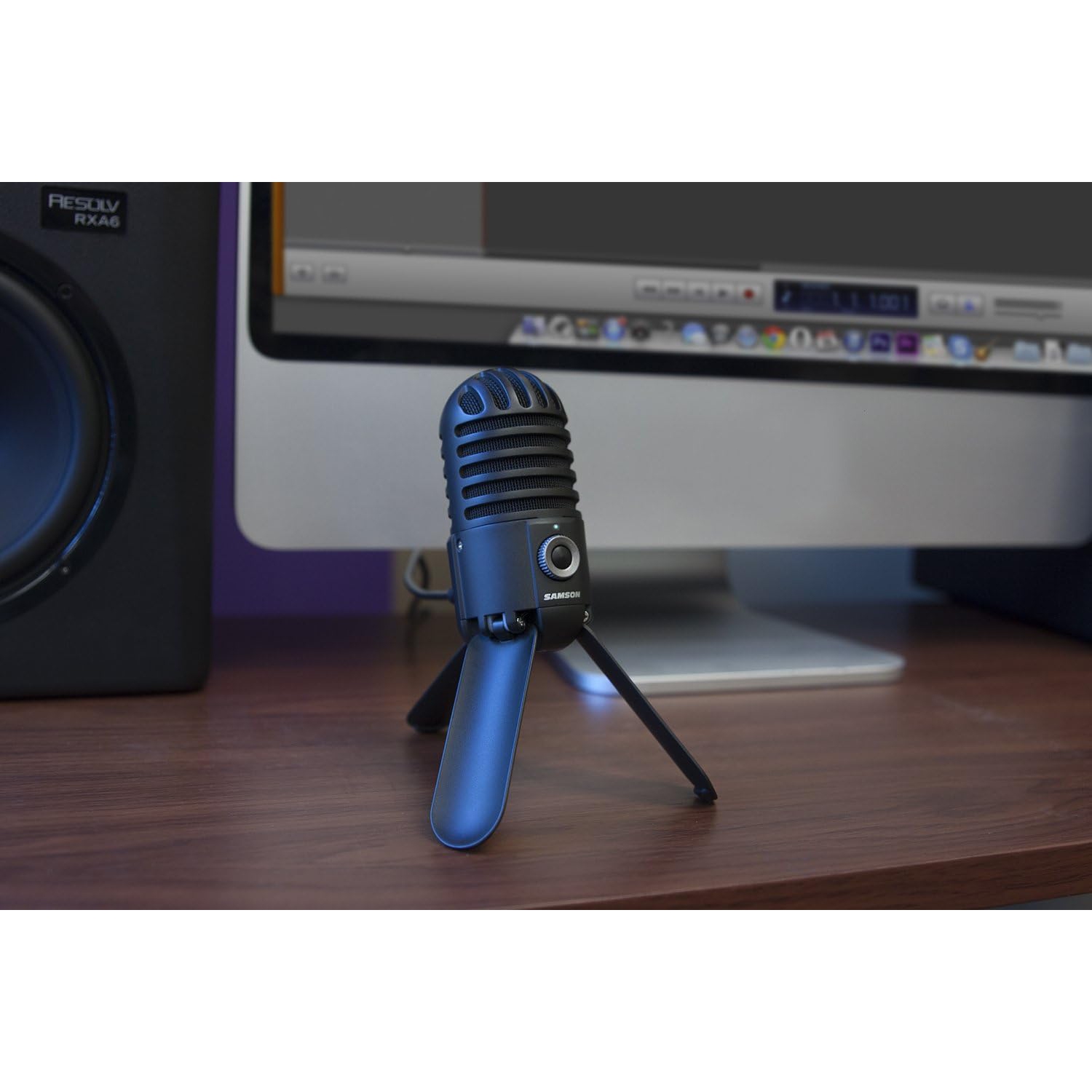 SAMSON USB Studio Condenser Microphone - Titanium Black