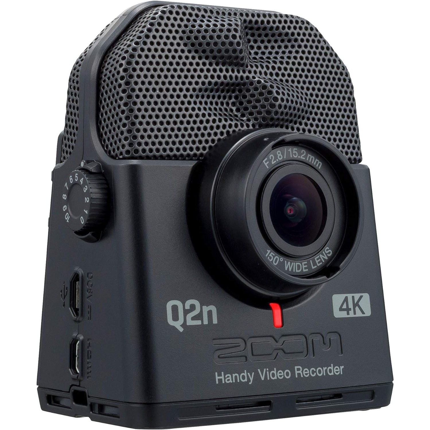 Enregistreur vidéo audio Q2n-4K de Zoom - Noir