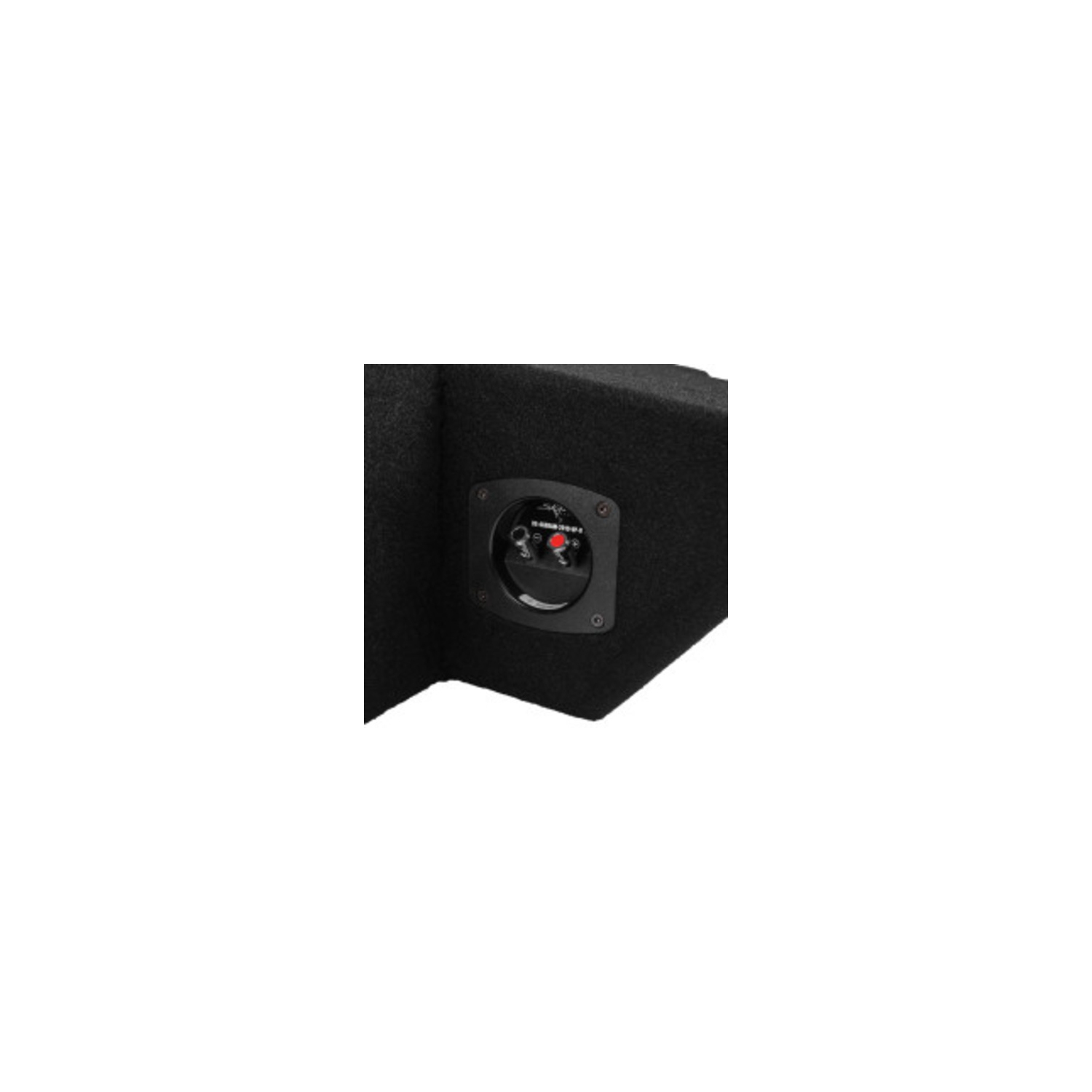 Boîtier de haut-parleur d'extrêmes graves à évent Quad 8 po VS-4X8RAM-2019 de Skar Audio pour 2019-2022 RAM 1500 à cabine multiplace