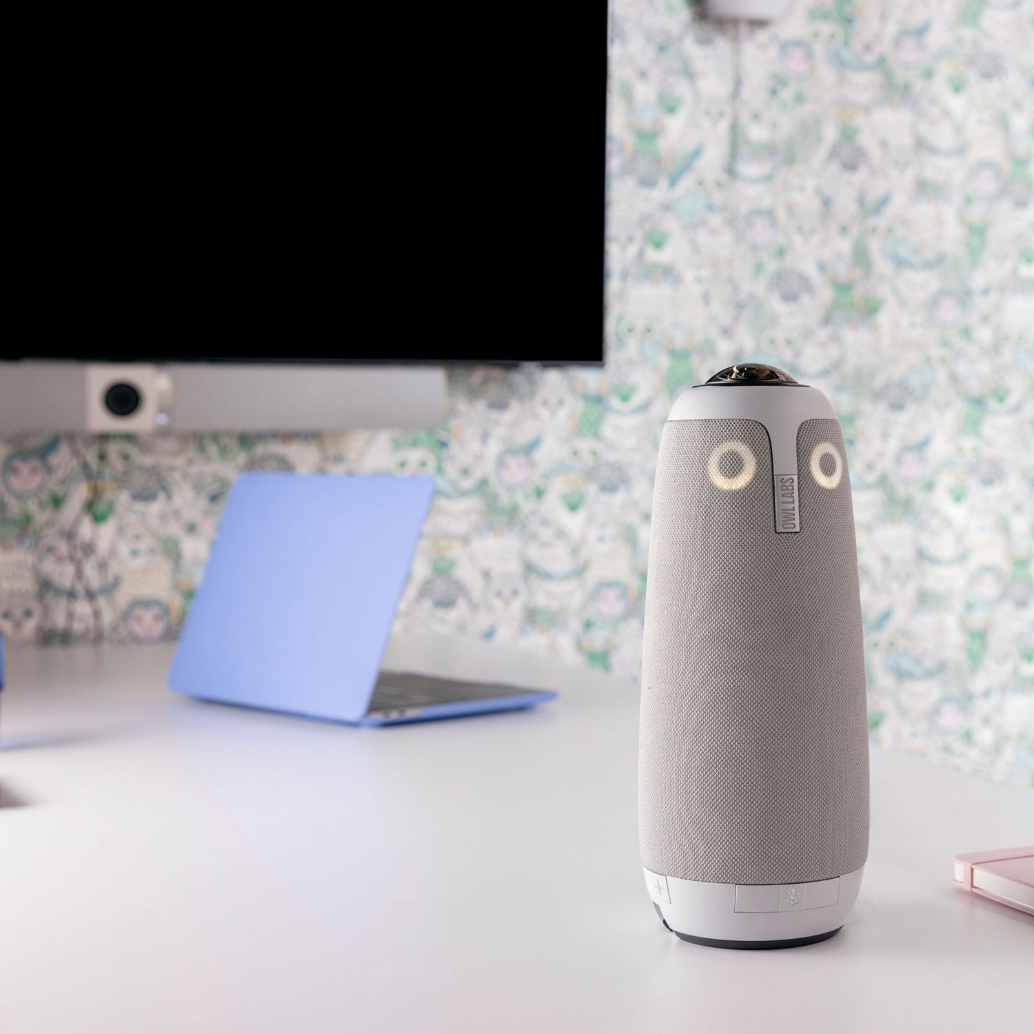 Système Meeting Owl 3 + Barre Owl Bar d'Owl Labs - Blanc