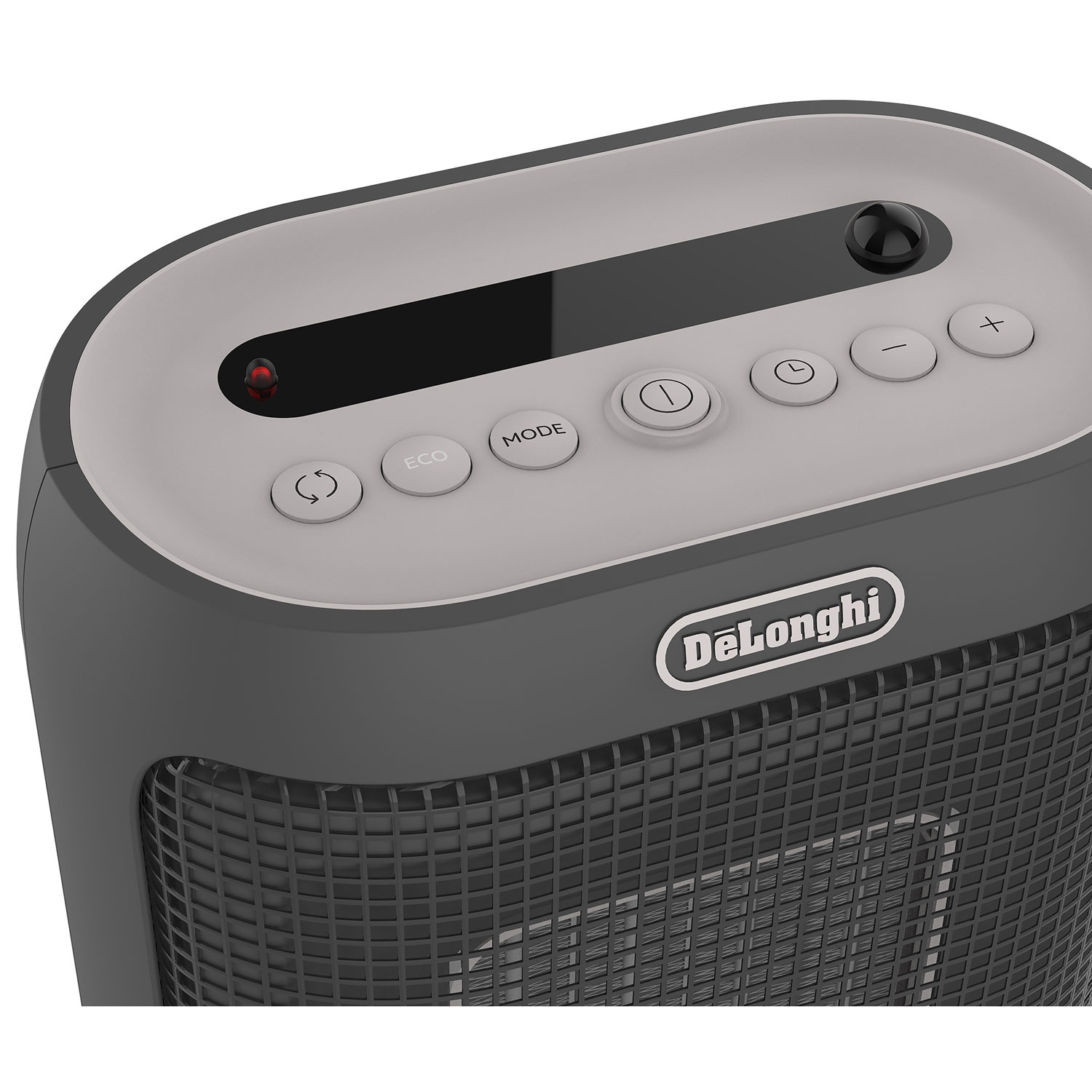 De'Longhi Compact Digital Ceramic Heater - Grey | Best Buy