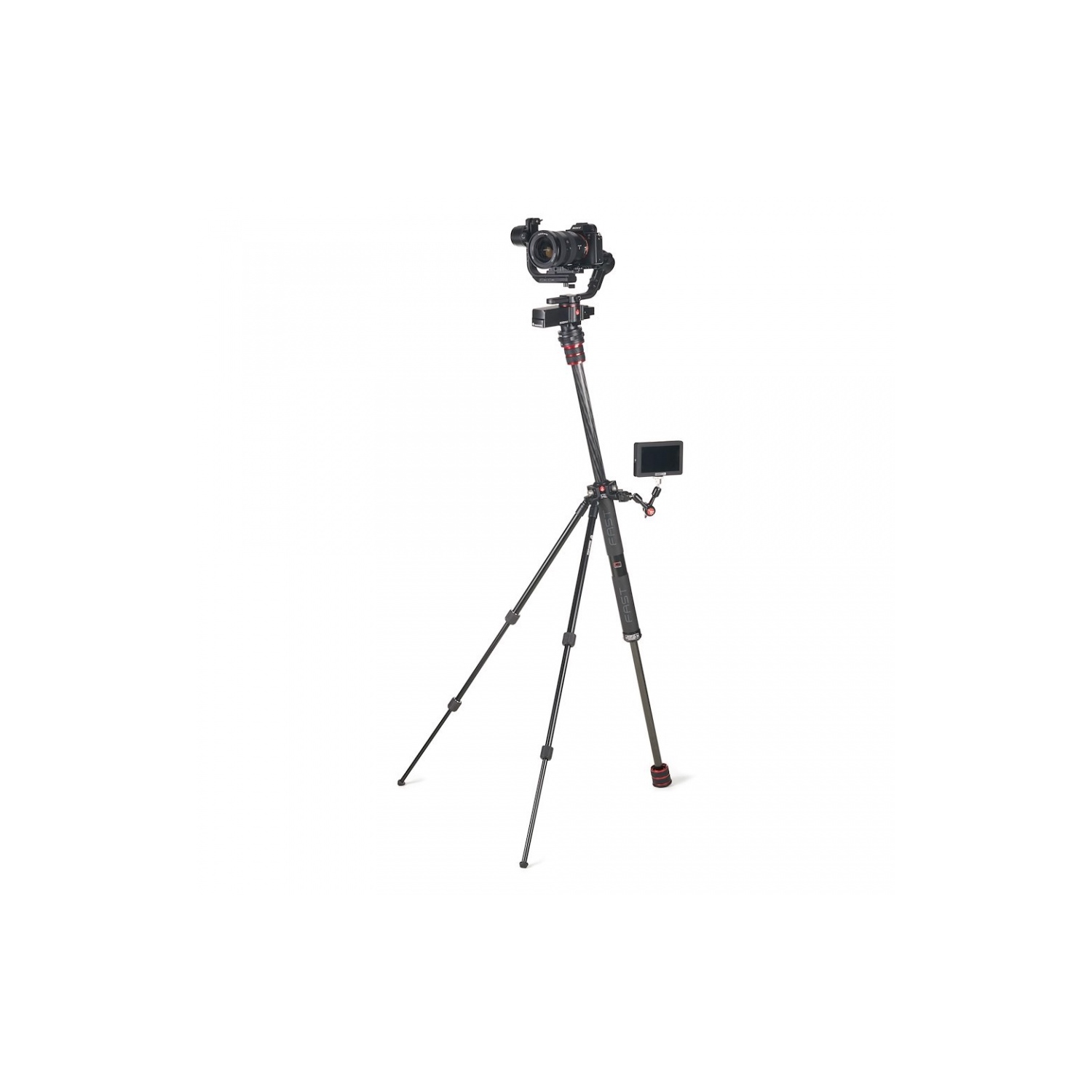 Manfrotto MVG300XM, Portable and Modular 3-Axis Professional Gimbal Stabilizer - Black