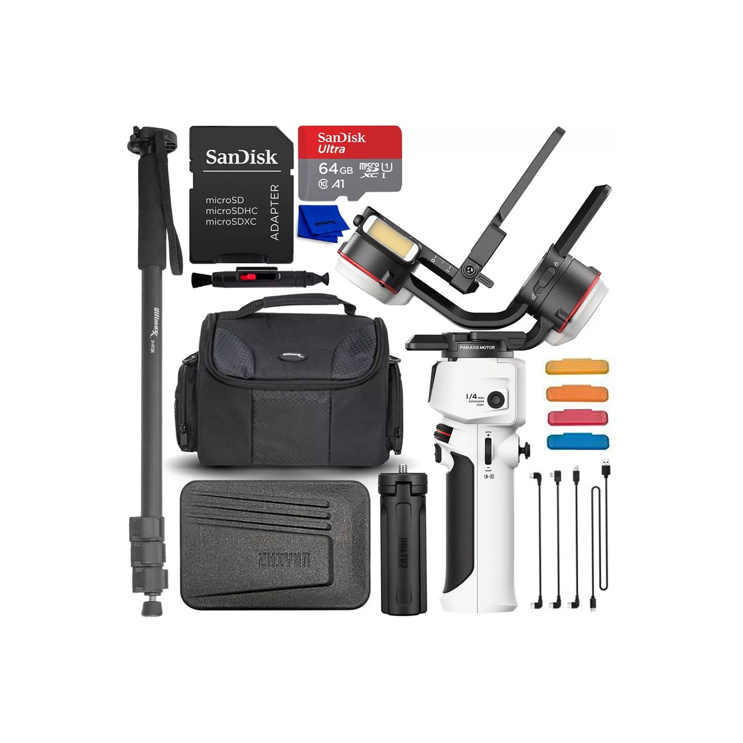 Stabilisateur à cardan portatif à M3 3 axes CRANE de Zhiyun