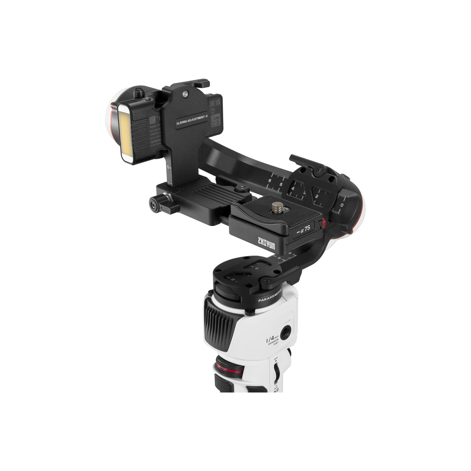 Stabilisateur à cardan portatif à M3 3 axes CRANE de Zhiyun