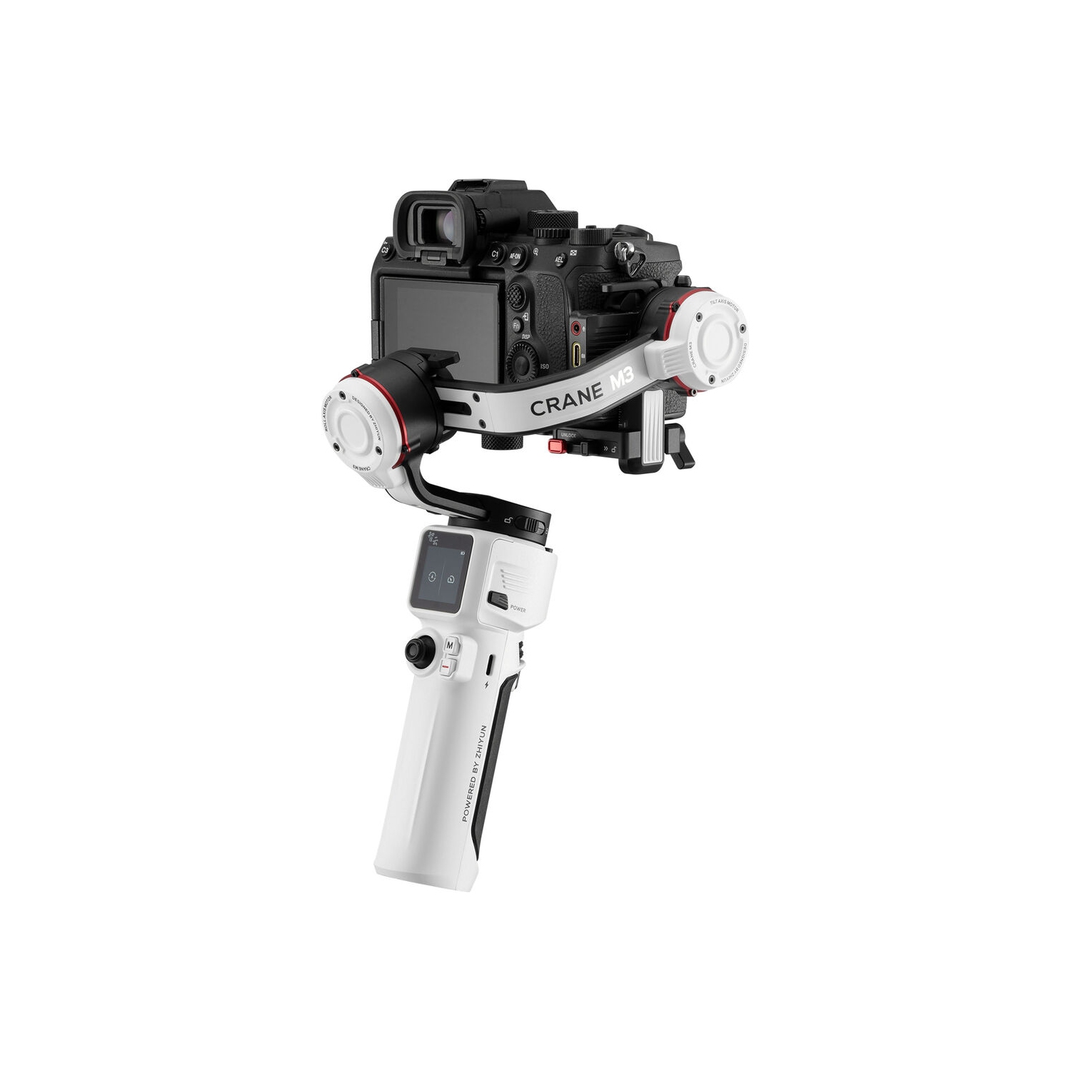 Stabilisateur à cardan portatif à M3 3 axes CRANE de Zhiyun
