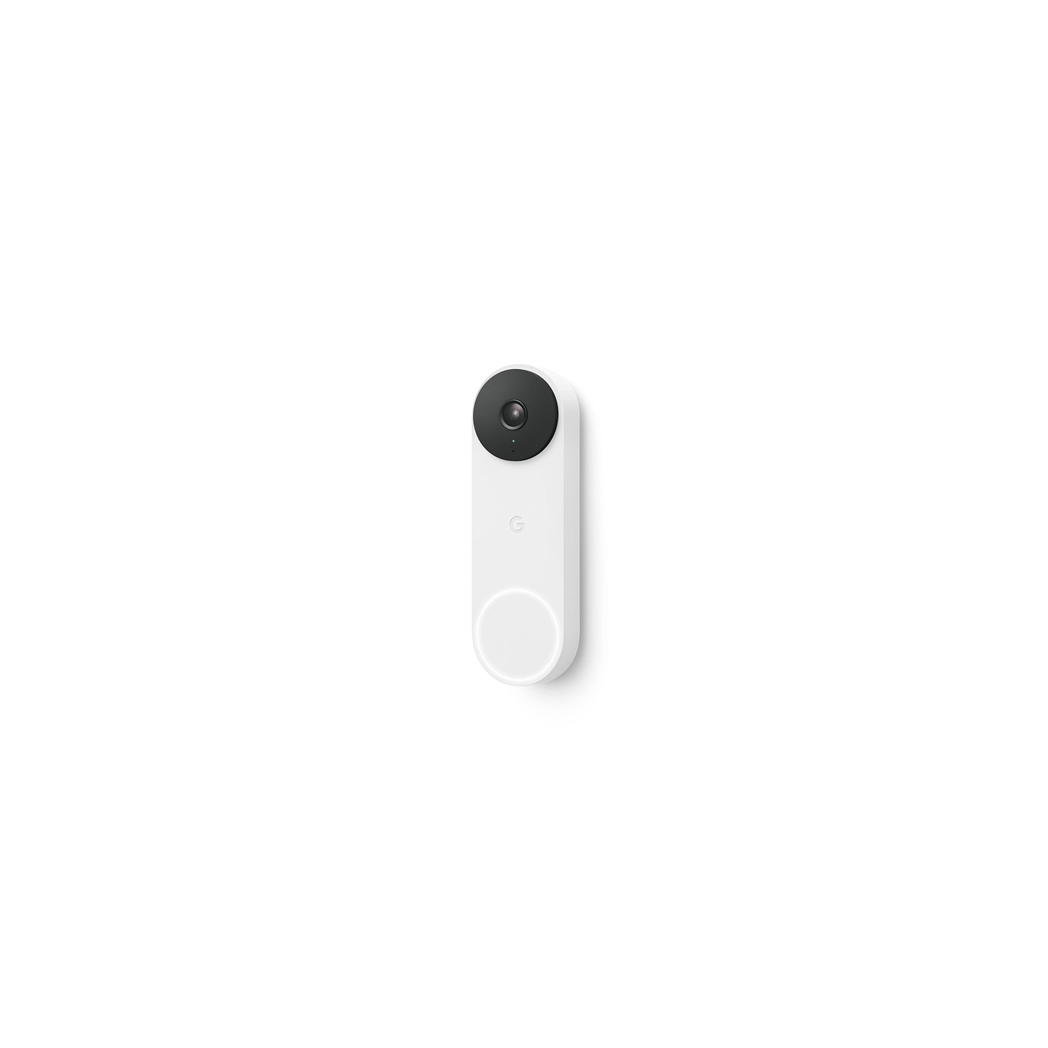 Google 2.54 x 4.19 x 13.11 cm Wired Video Doorbell Camera Snow