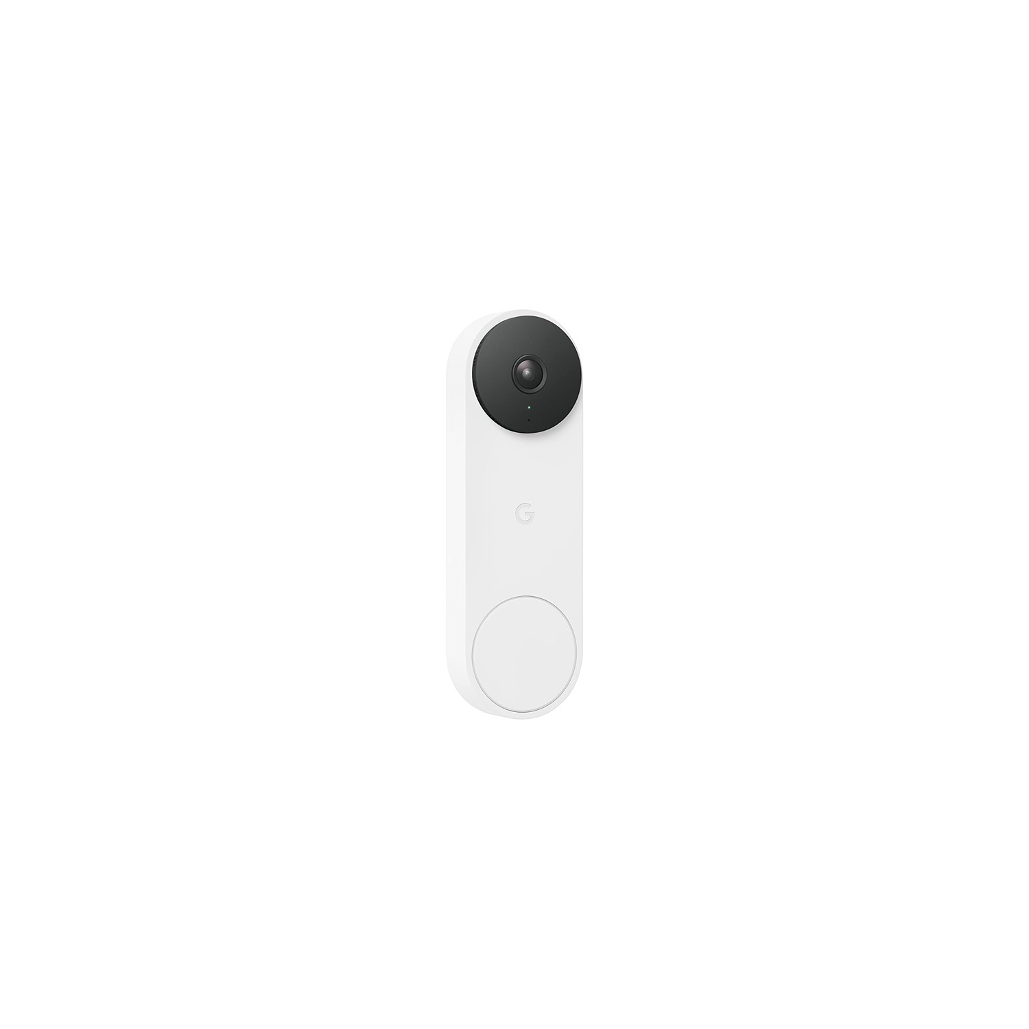 Google 2.54 x 4.19 x 13.11 cm Wired Video Doorbell Camera Snow