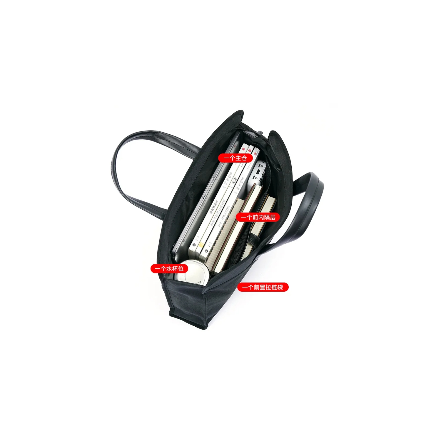 Nouvelle mallette décontractée Oxford multi-couche A4 Sac de travail à fermeture à glissière grande capacité Sac professionnel homme Conférence de