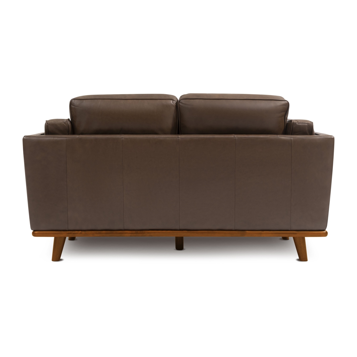 Valencia Artisan Top Grain Leather Loveseat, Chocolate