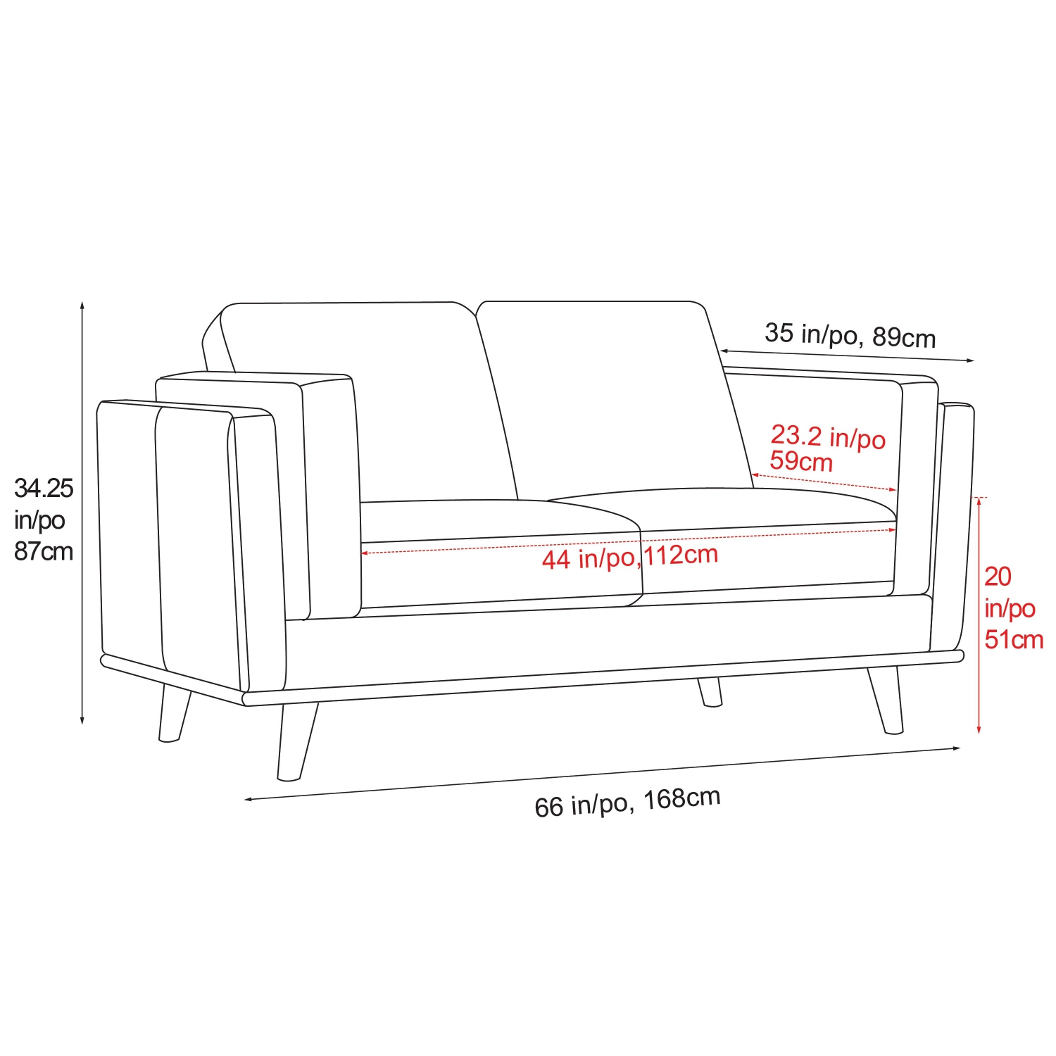 Valencia Artisan Top Grain Leather Loveseat, Chocolate