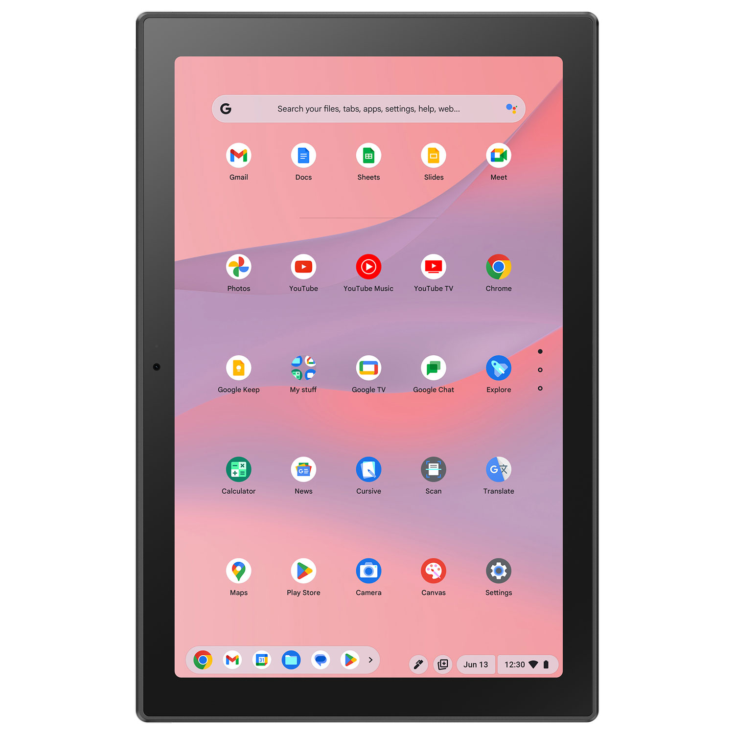 ASUS CM30 10.5" Touchscreen Chromebook Laptop w/3 month of Google AI Pro -