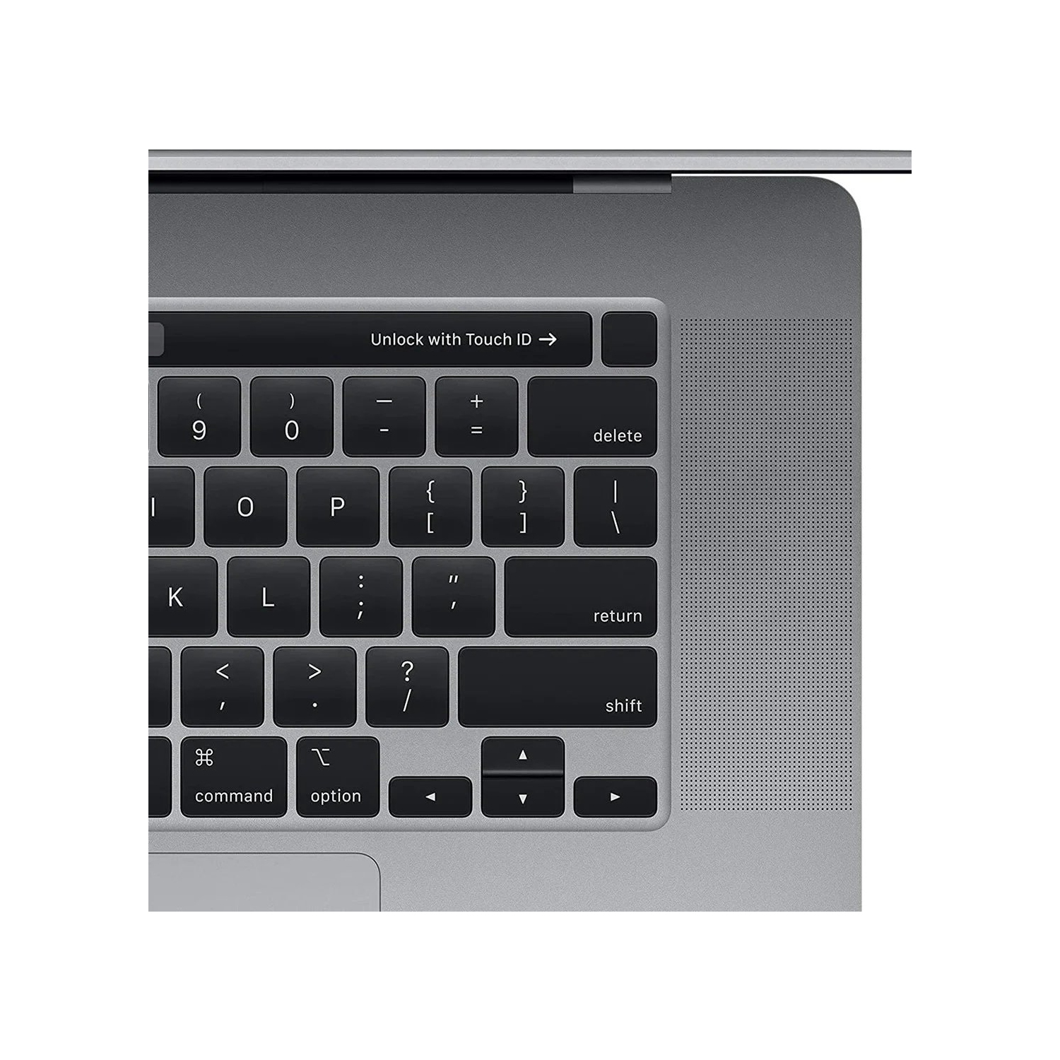 Boîte ouverte - MacBook Pro 16 Gris cosmique, Core i7-9750H d'Intel, Radeon Pro 5500&nbsp;M d'AMD, MacOS 14 Sonoma