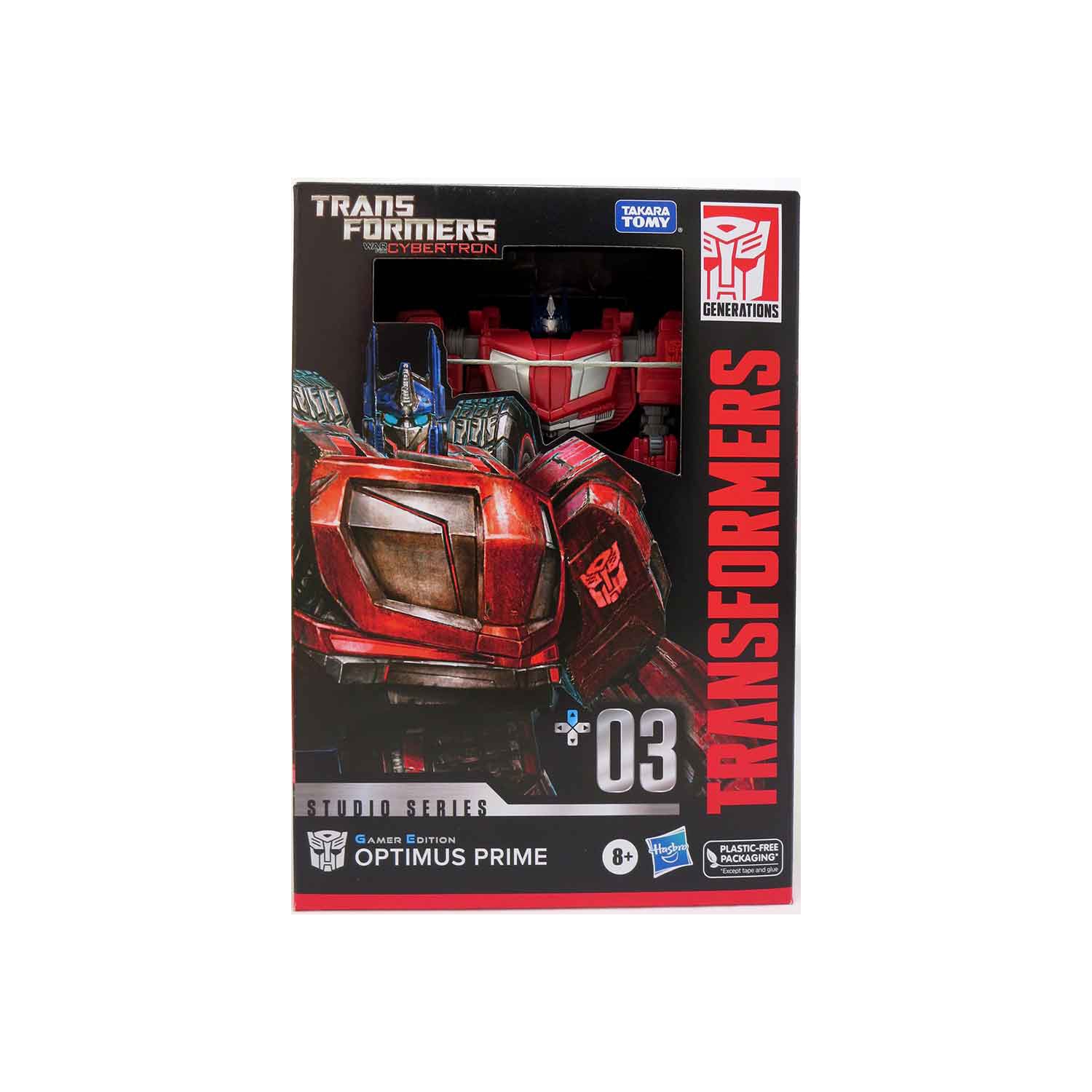 Transformers Studio Series 7 Inch Action Figure Voyager Class (2023 Wave 1) - Optimus Prime Reissue