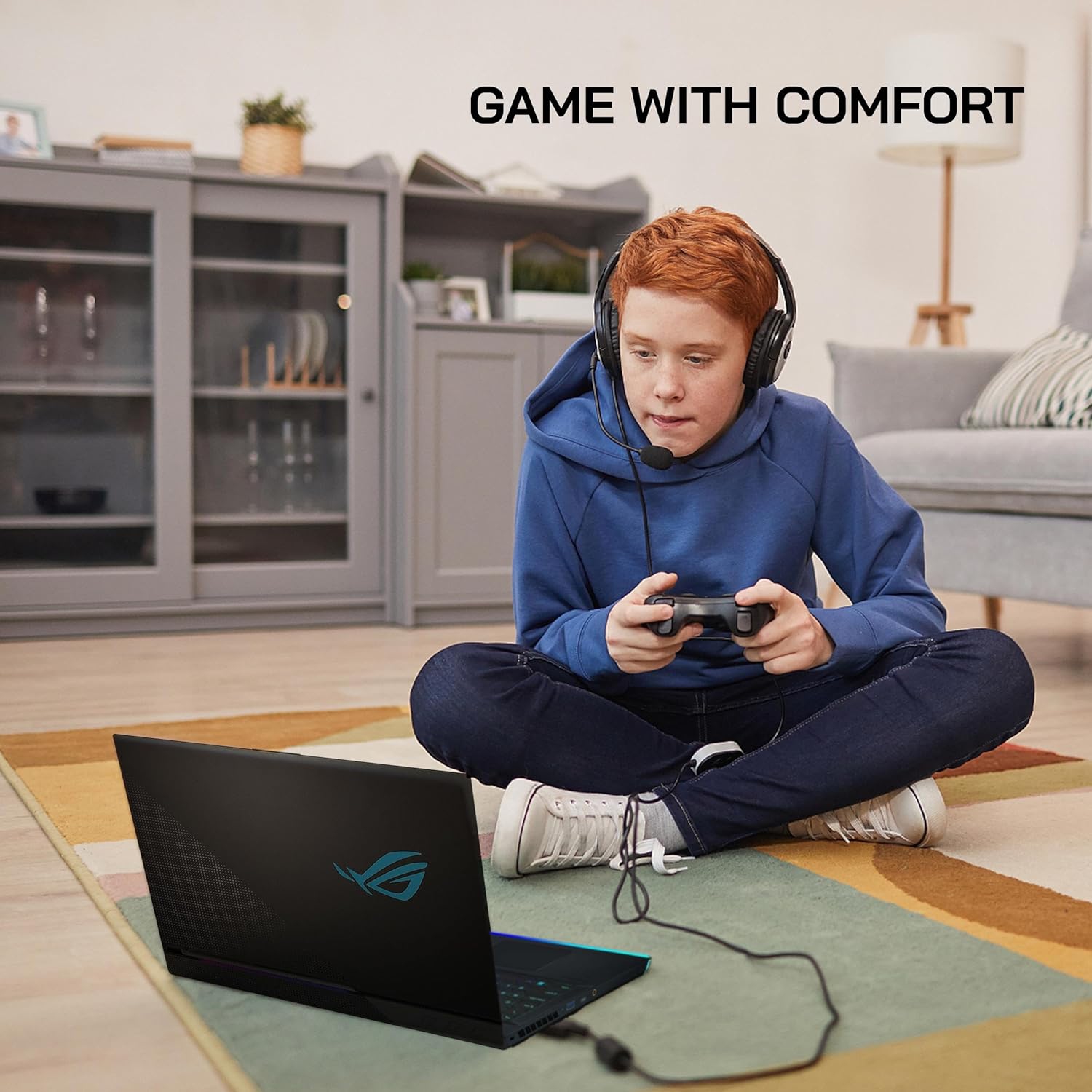 ASUS ROG Strix Scar 15 Gaming Laptop, 15.6" 300Hz IPS FHD Display, AMD Ryzen 9 5900HX, 2TB PCIe SSD, 64GB RAM, Backlit Keyboard, GeForce RTX 3080,