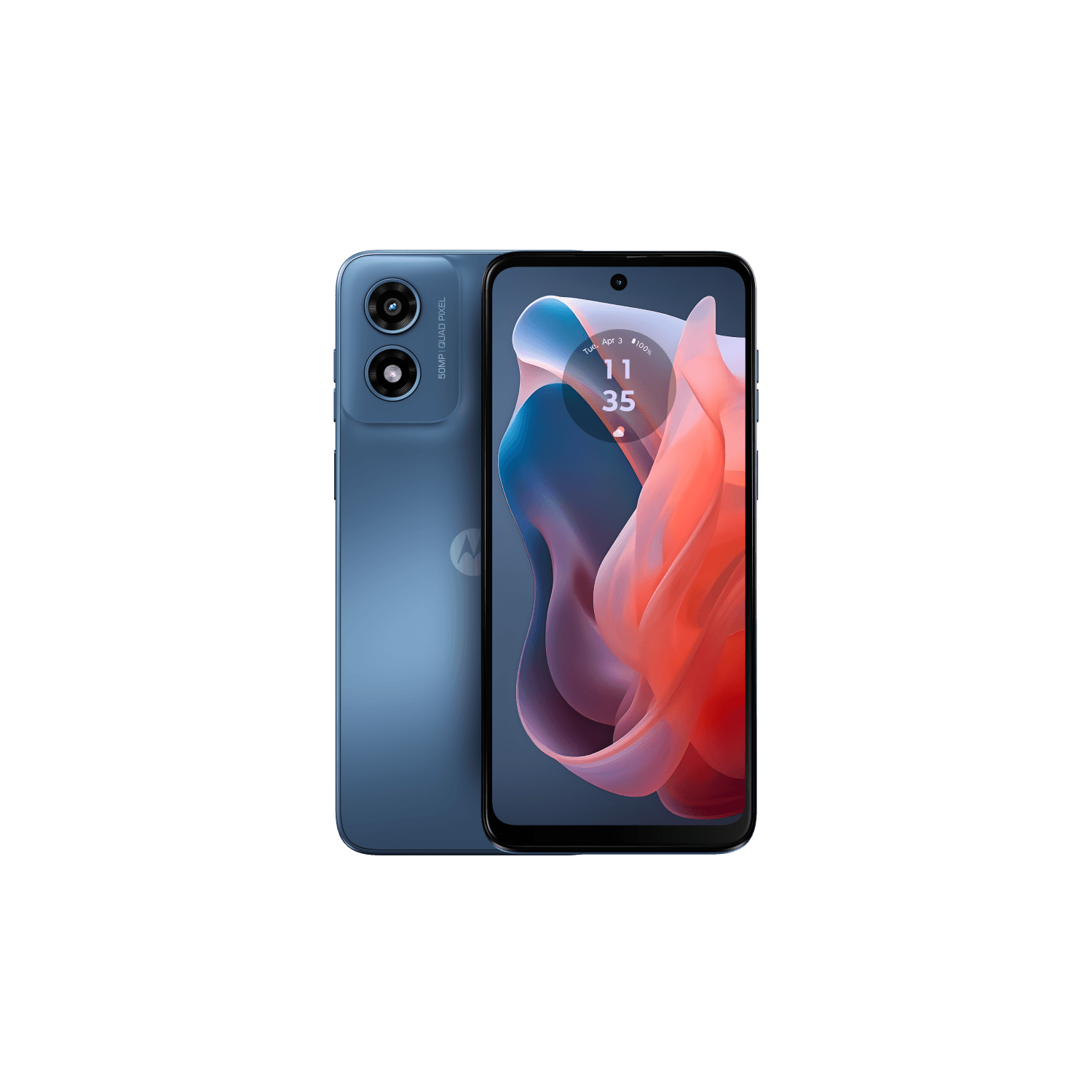 Refurbished- Motorola Moto G Play 2024 64GB Smartphone- Sapphire Blue