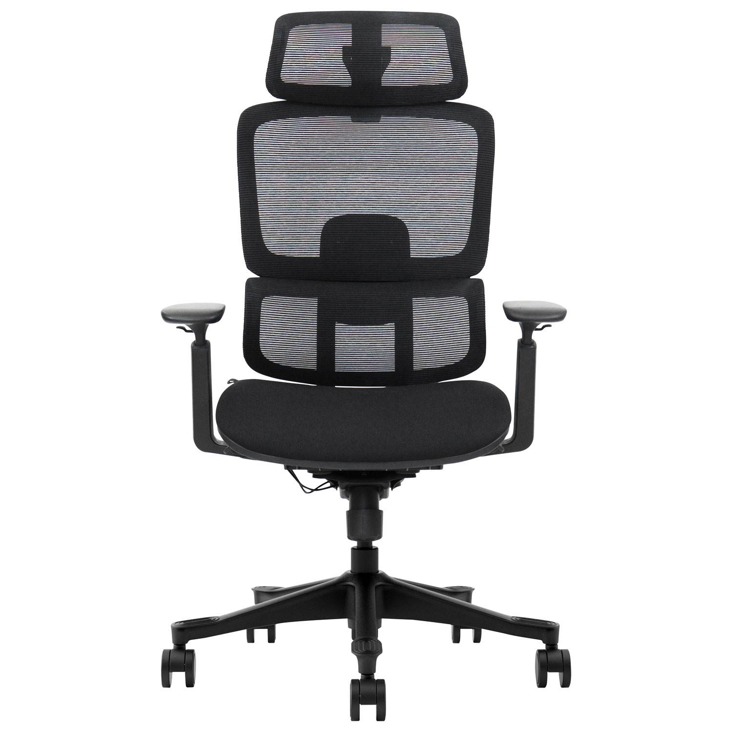 Kopplen Ergonomic High-Back Polyester Task Chair - Black