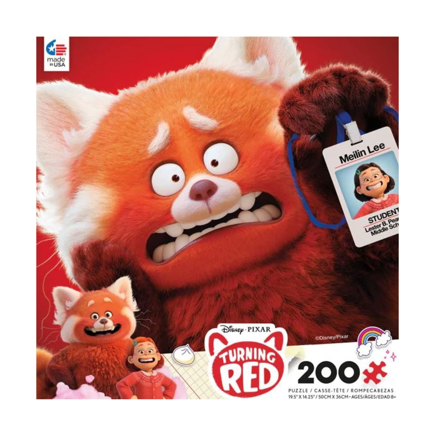 Ceaco - Disney - Pixar - Turning Red - 200 Piece Jigsaw Puzzle